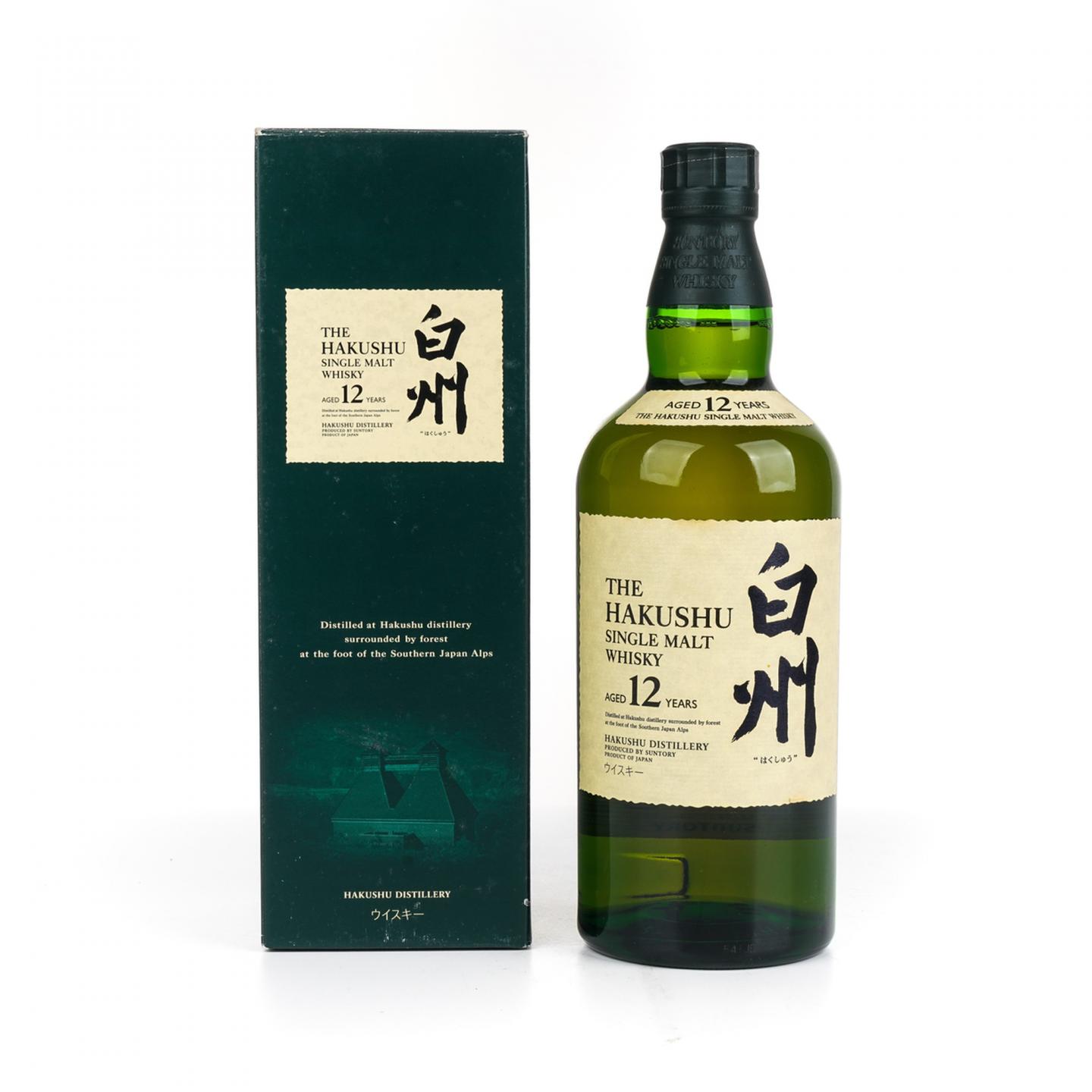白州 12年 Single Malt 金花盖