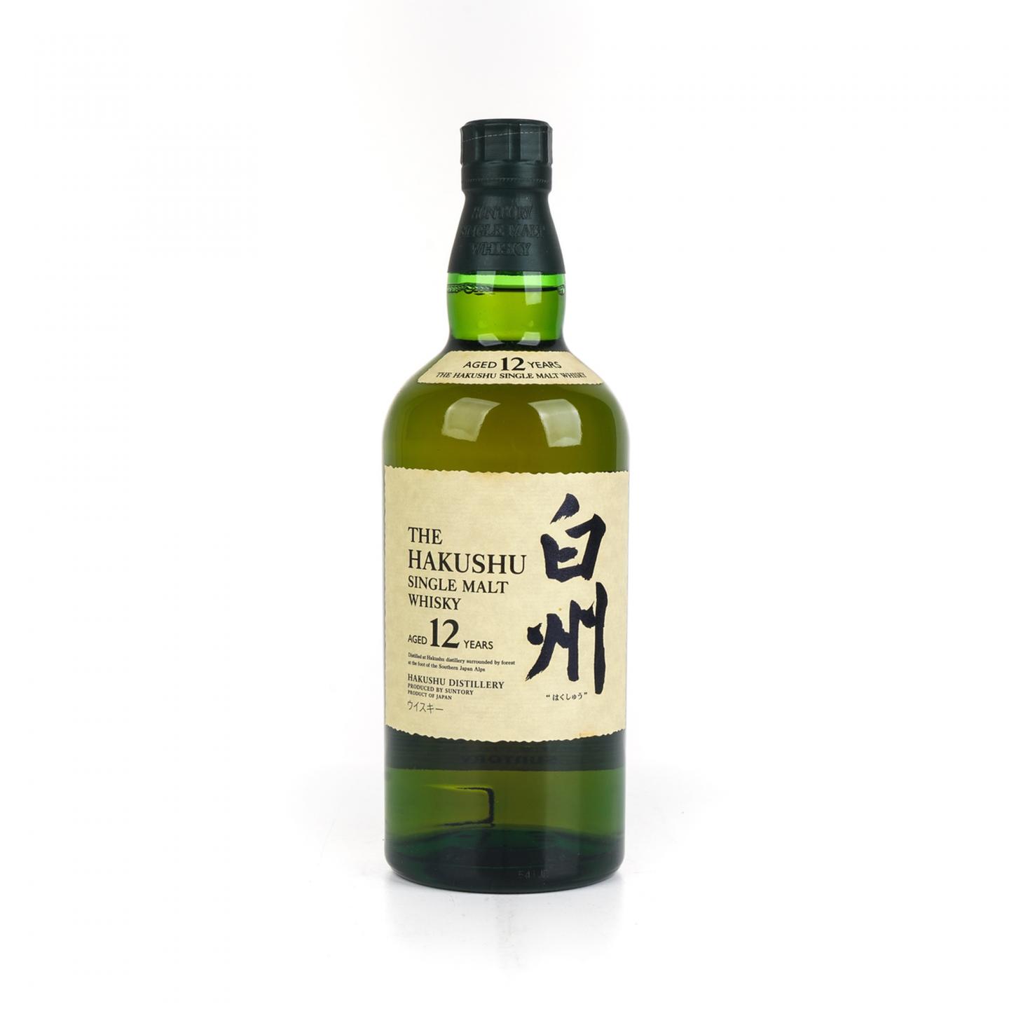 白州 12年 Single Malt 金花盖