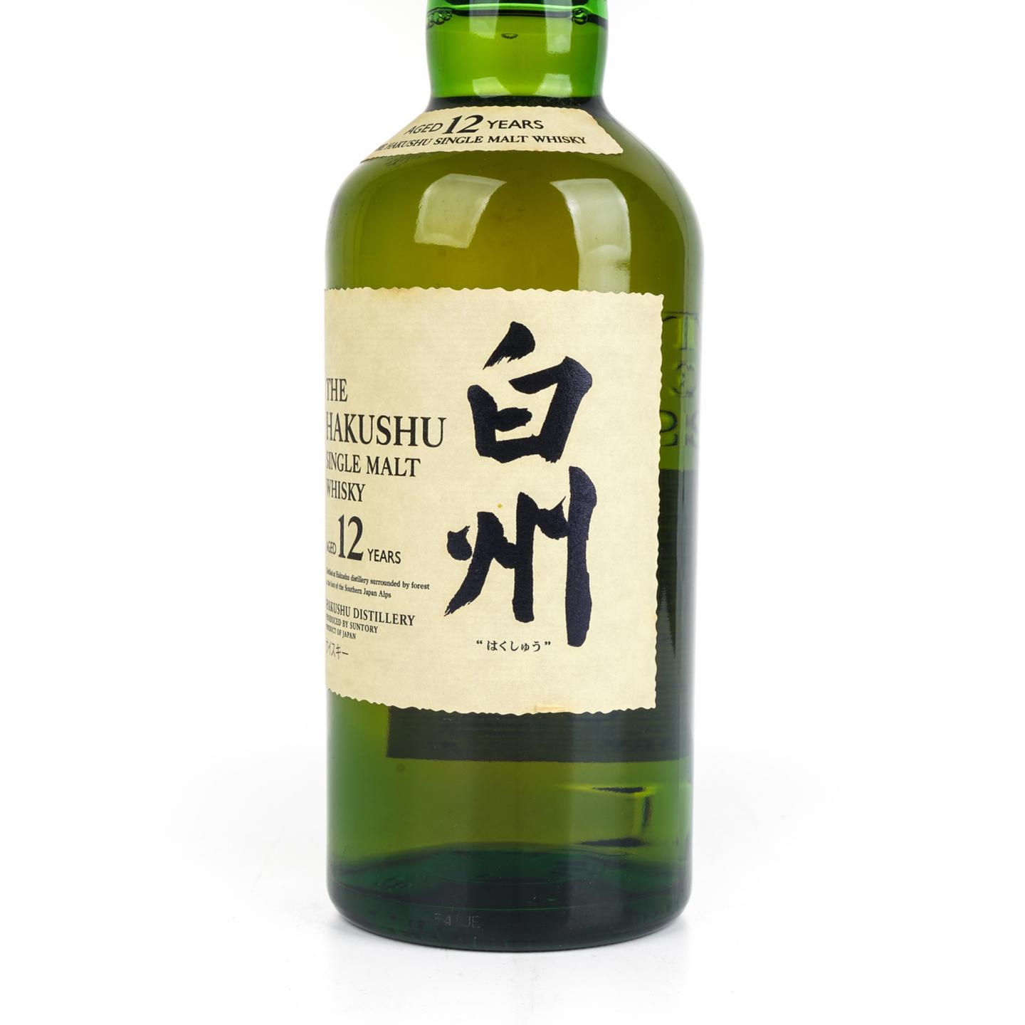 白州 12年 Single Malt 金花盖