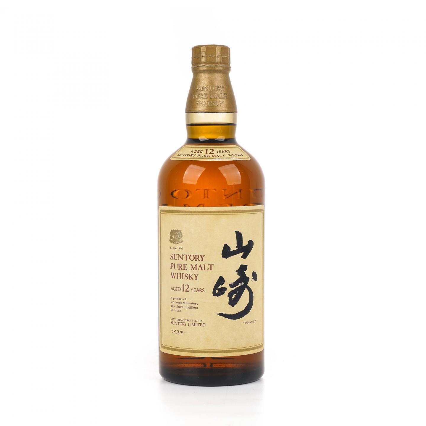 山崎 12年 金狮标 Pure Malt 750ml
