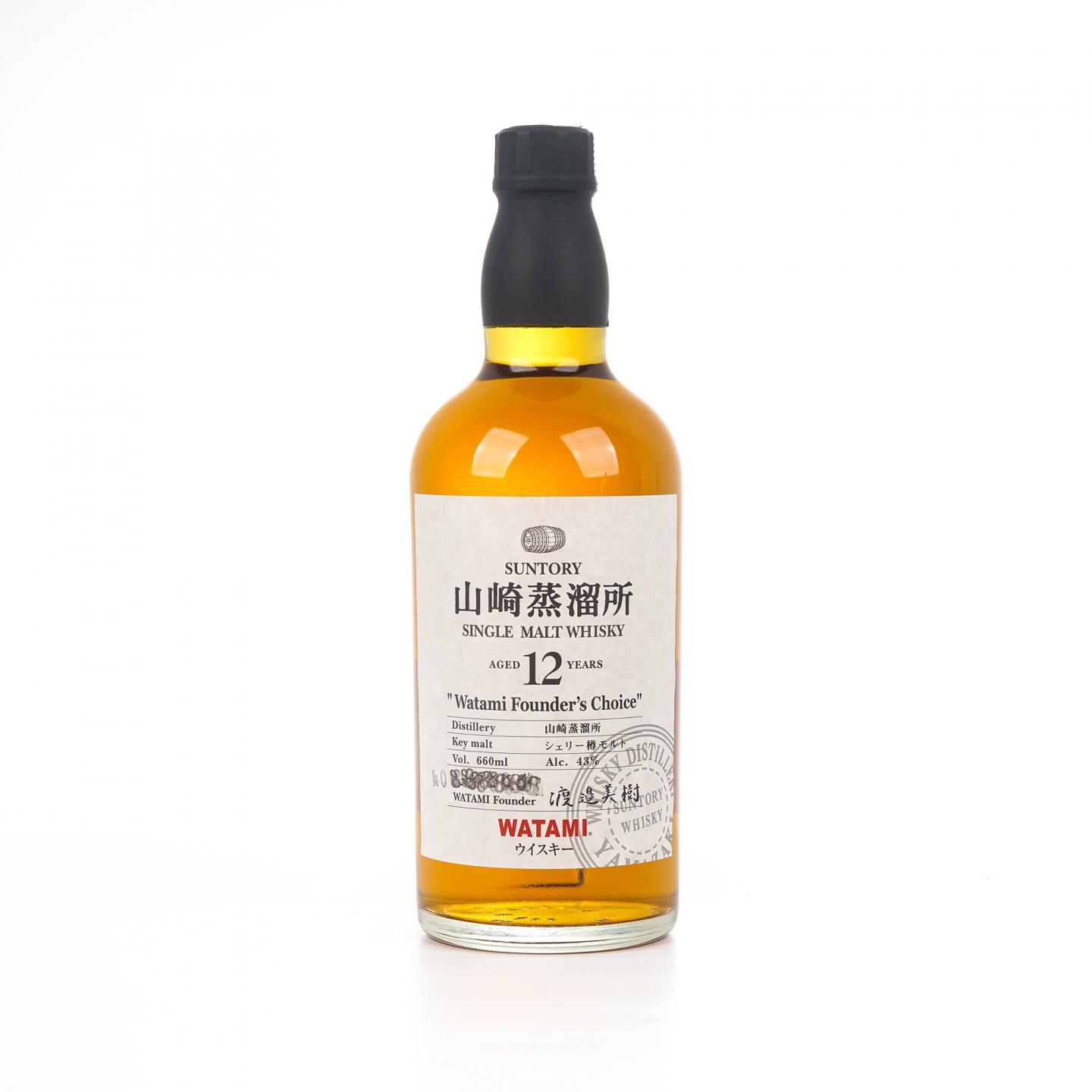 山崎 12年 渡边美树 Watami Founder’s Choice 660ml