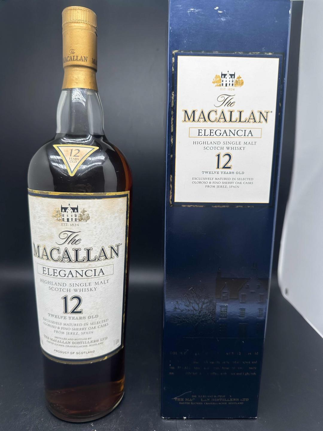 麦卡伦 12 年 Elegancia 1000ml