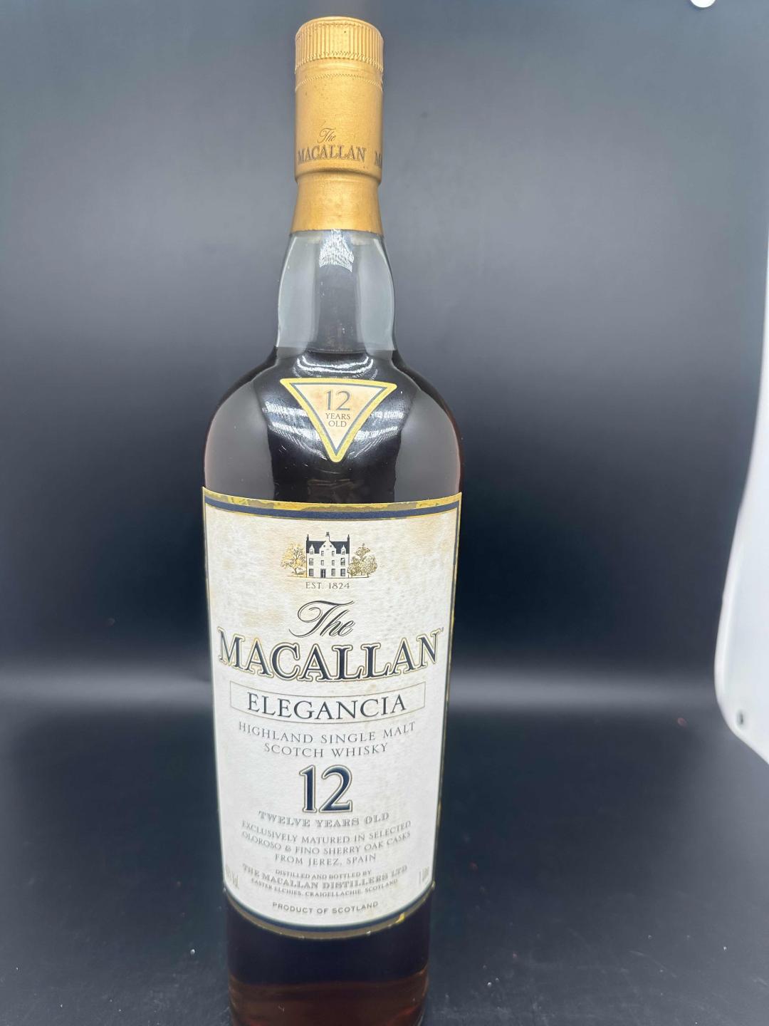 麦卡伦 12 年 Elegancia 1000ml