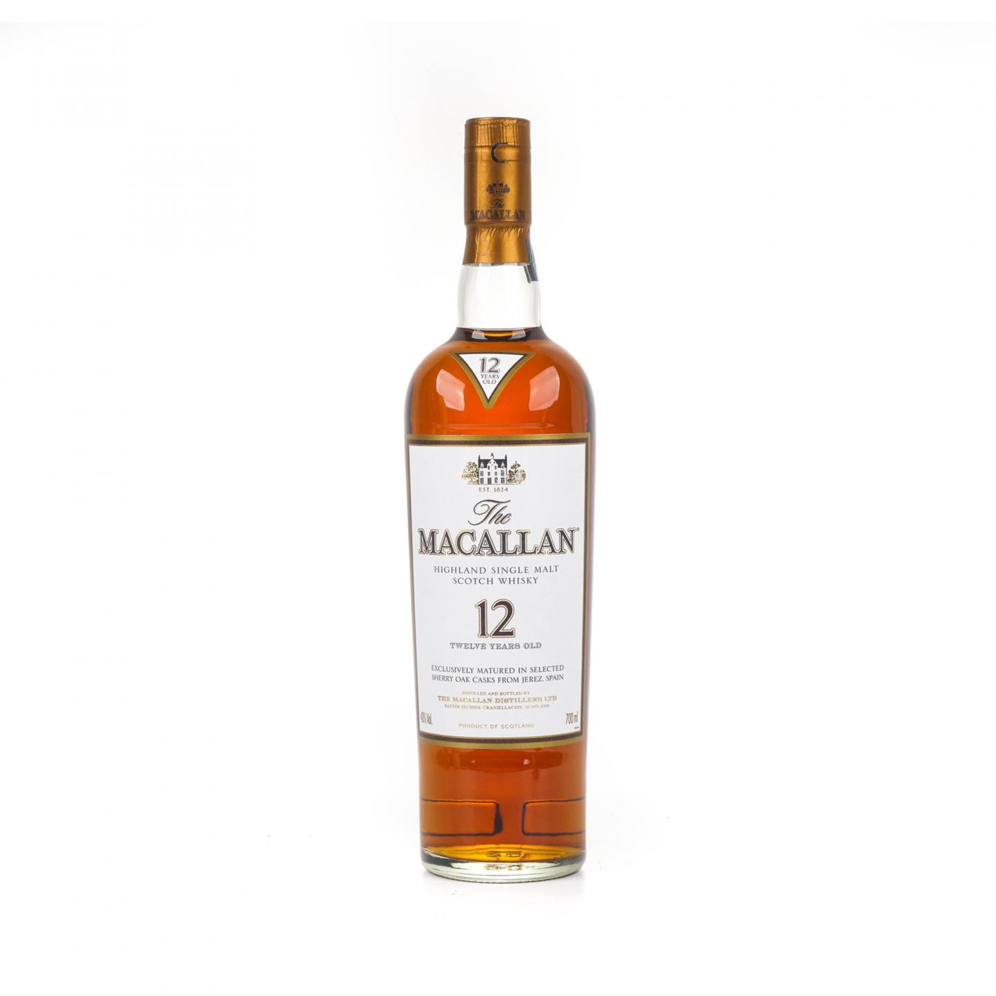 麦卡伦 12年 雪莉桶