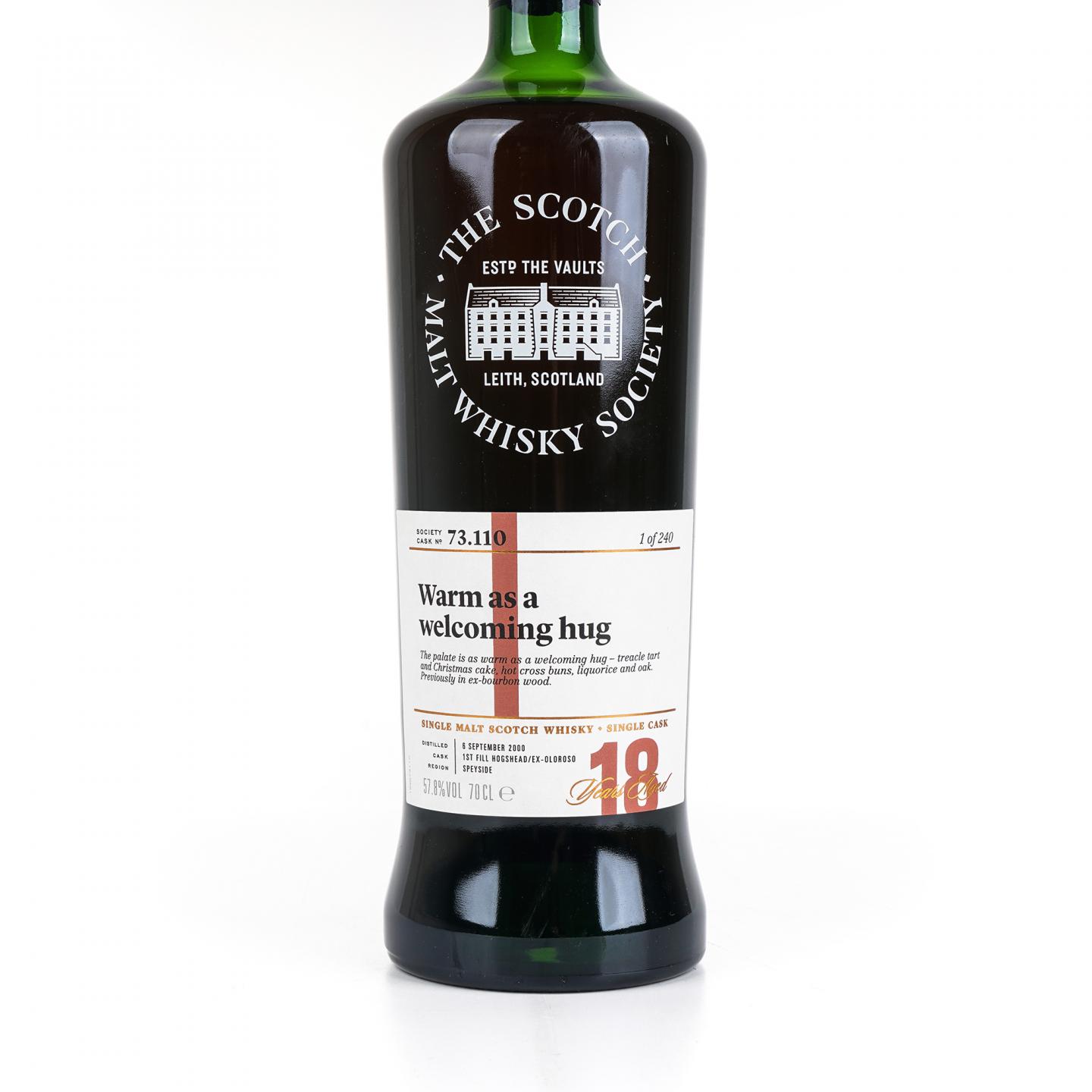 SMWS 73.110 欧摩 18年 2000-2019 单桶