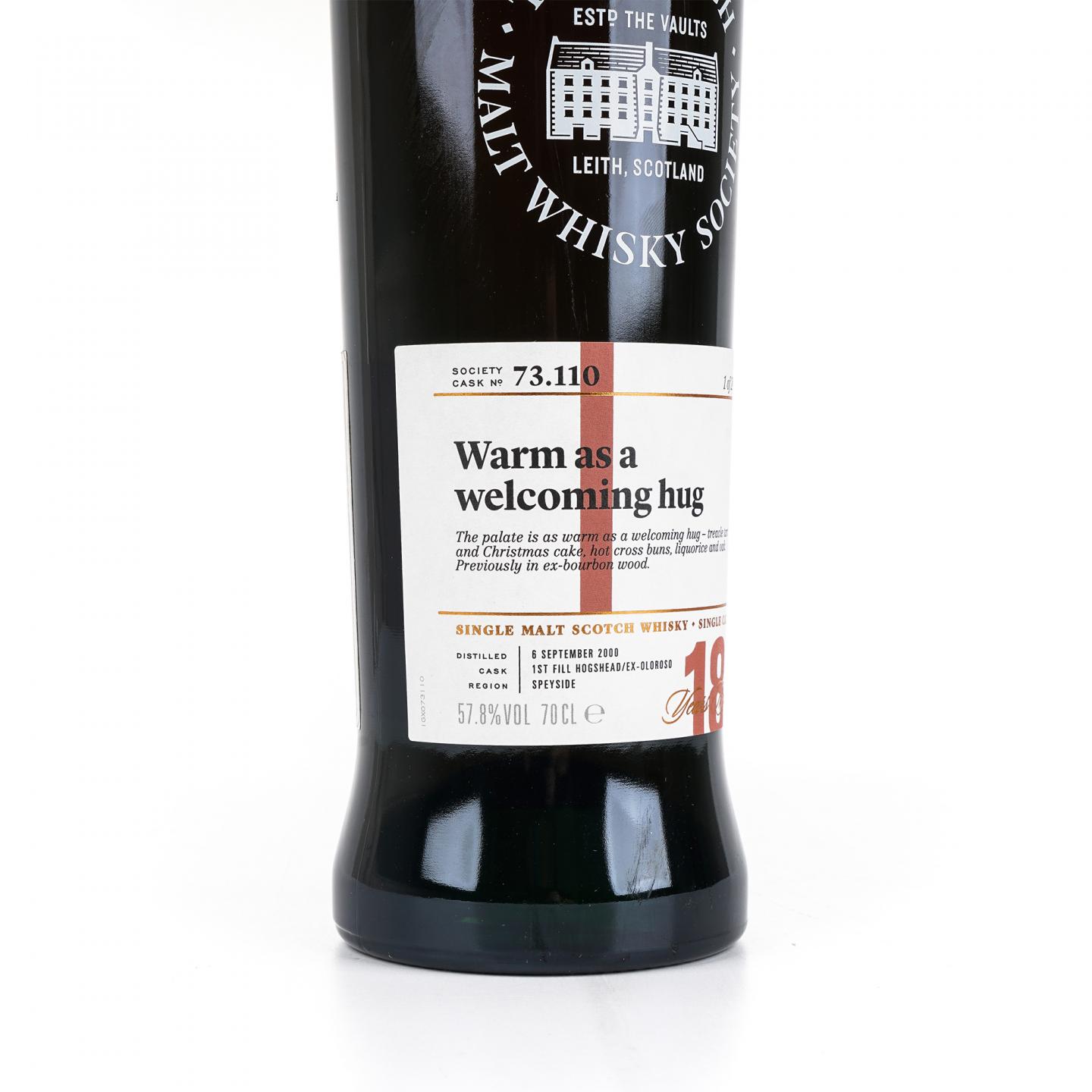 SMWS 73.110 欧摩 18年 2000-2019 单桶