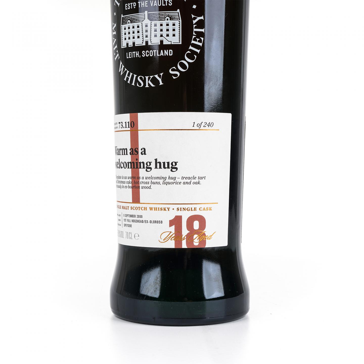 SMWS 73.110 欧摩 18年 2000-2019 单桶