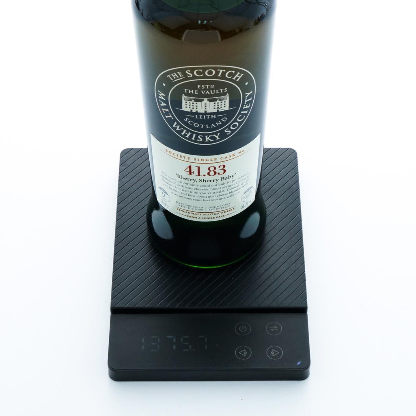 SMWS 41.83 大云 9年 2006 雪莉单桶