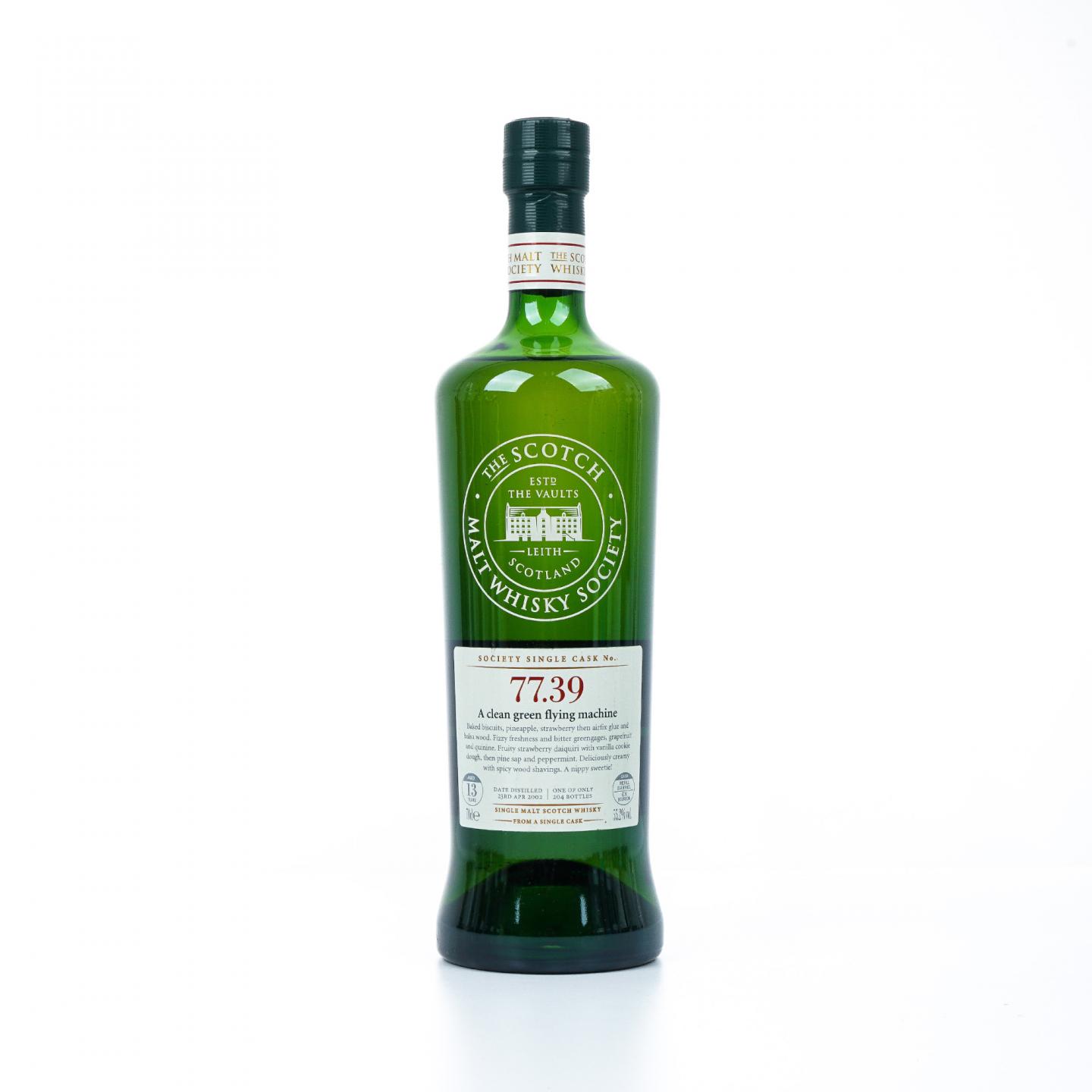 SMWS 77.39 格兰奥德 13年 2002
