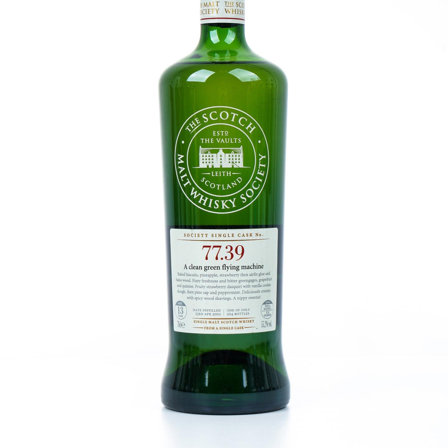 SMWS 77.39 格兰奥德 13年 2002
