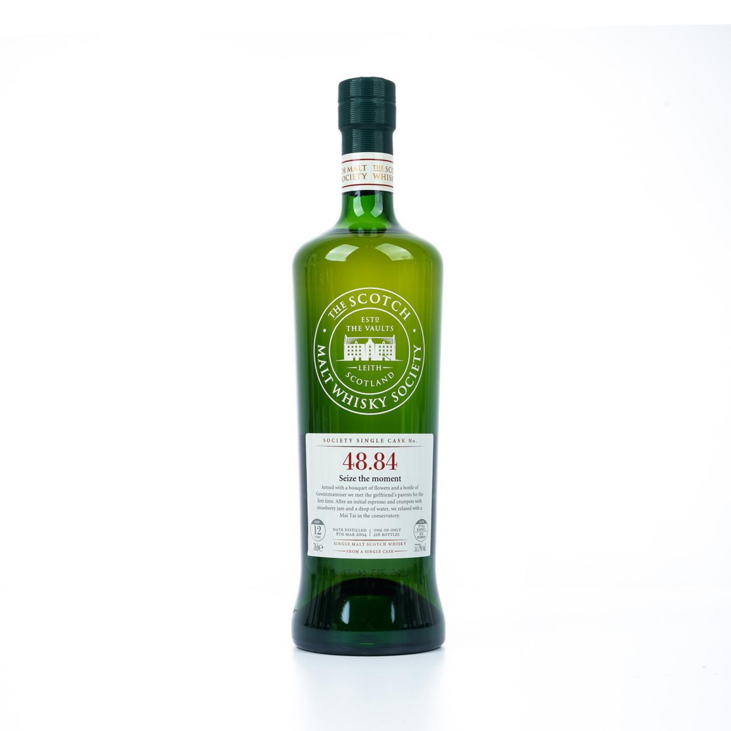 SMWS 48.84 巴门纳克 12年 2004