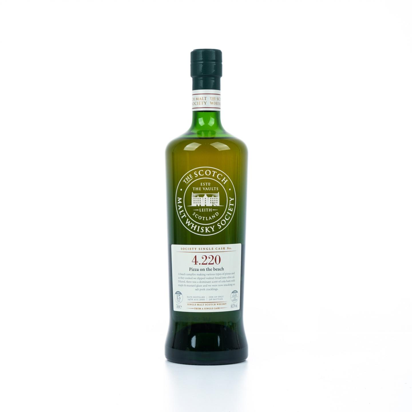 SMWS 4.220 高原骑士 15年 2000