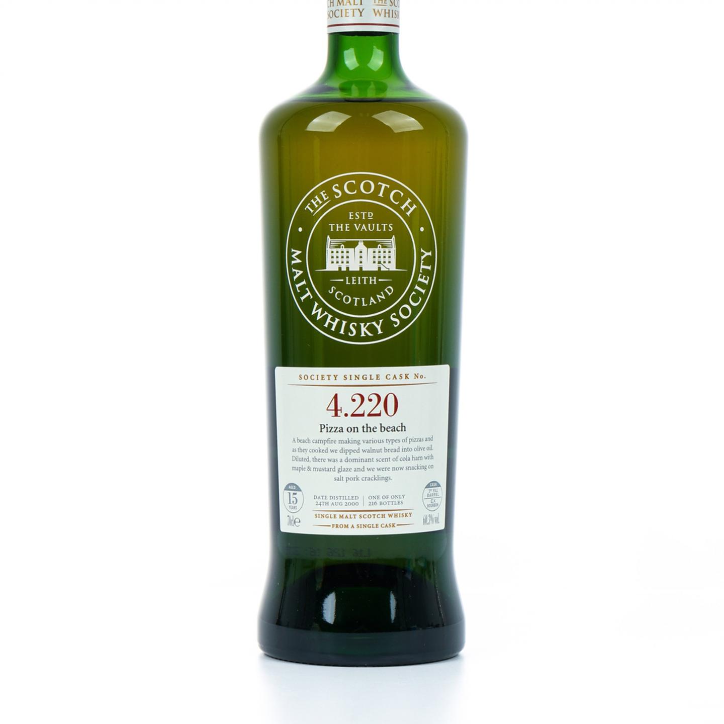 SMWS 4.220 高原骑士 15年 2000