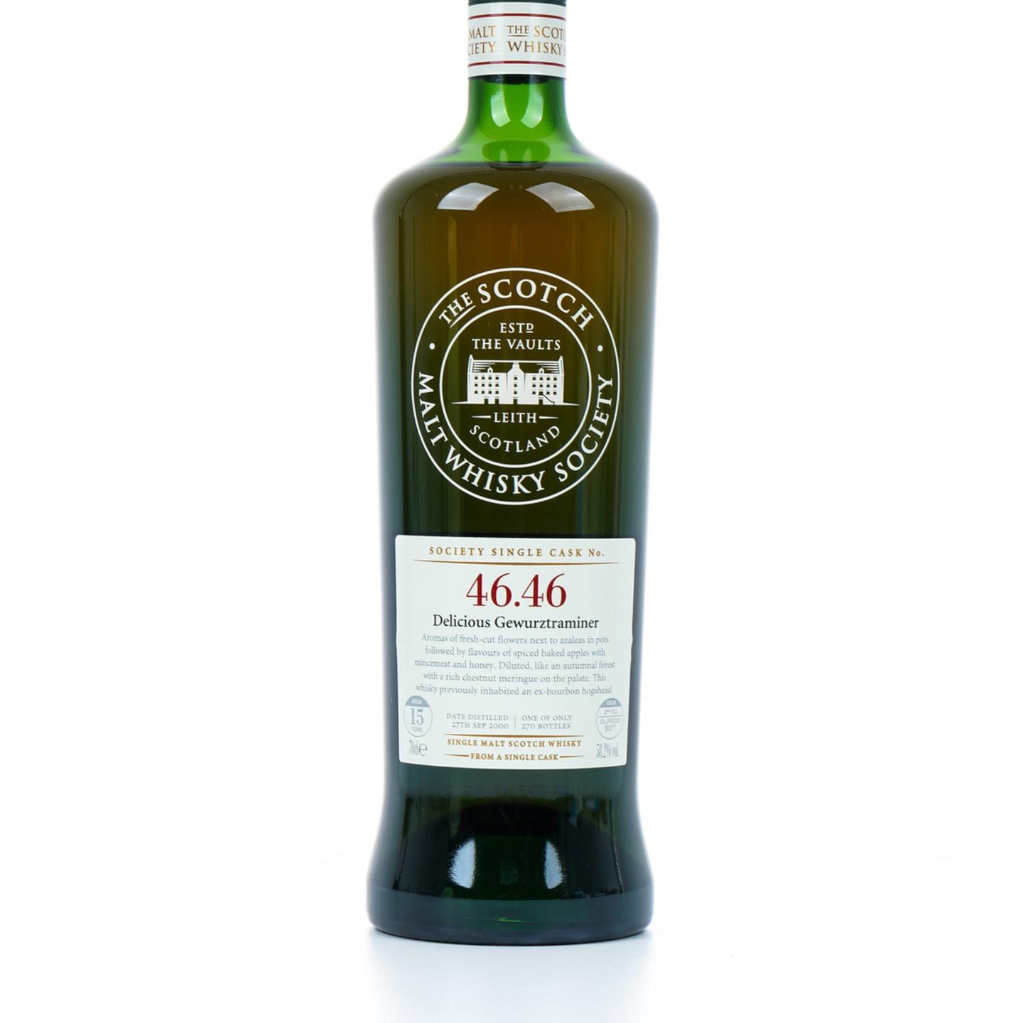 SMWS 46.46 格兰洛西 15年 2000 雪莉桶