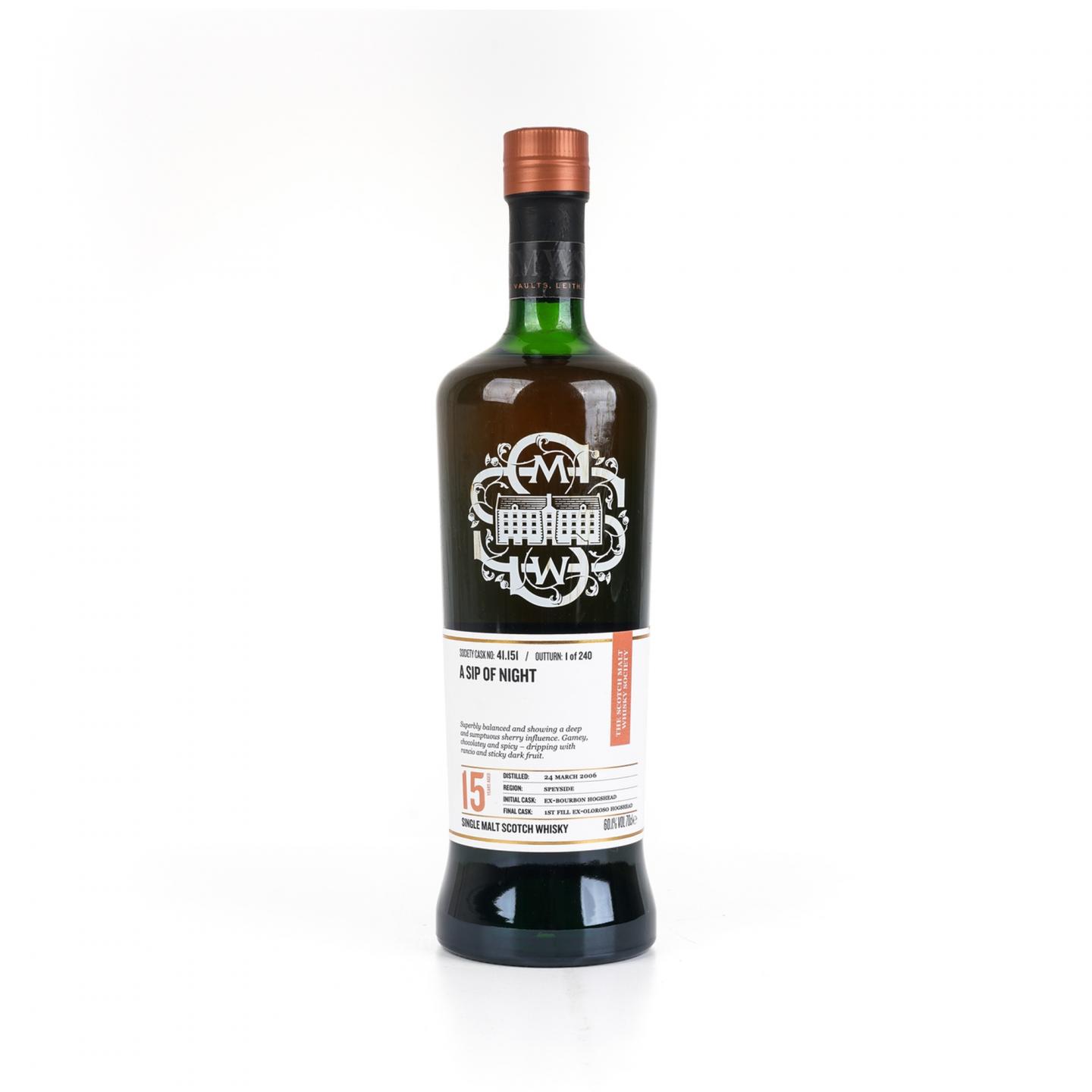 SMWS 41.151 大云 15年 2006 雪莉桶后熟