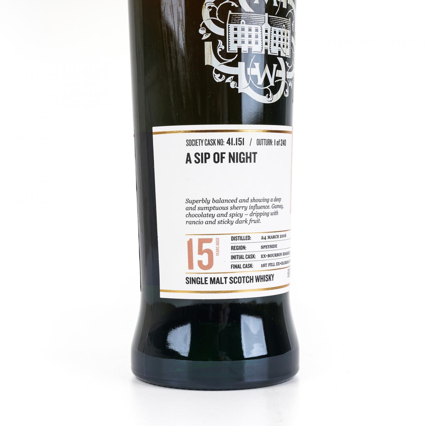 SMWS 41.151 大云 15年 2006 雪莉桶后熟