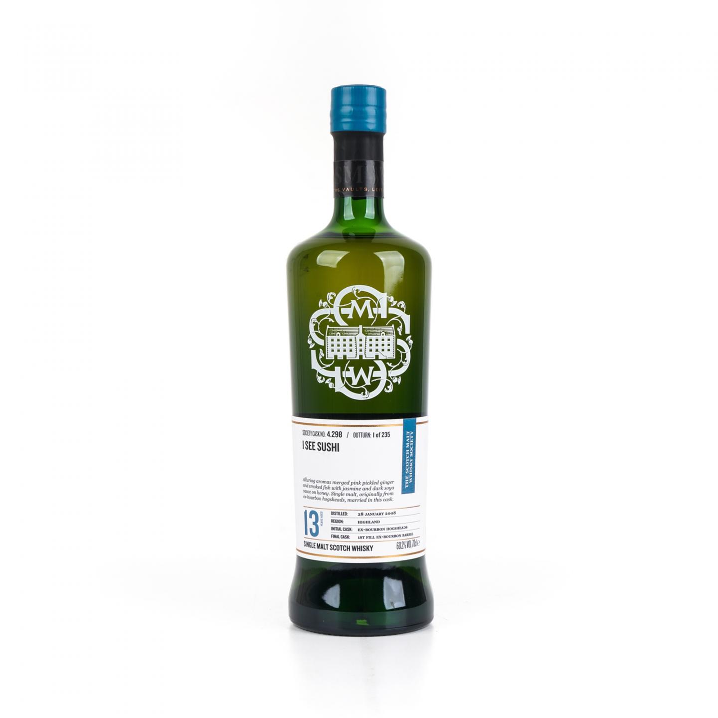 SMWS 4.298 高原骑士 13年 2008-2021