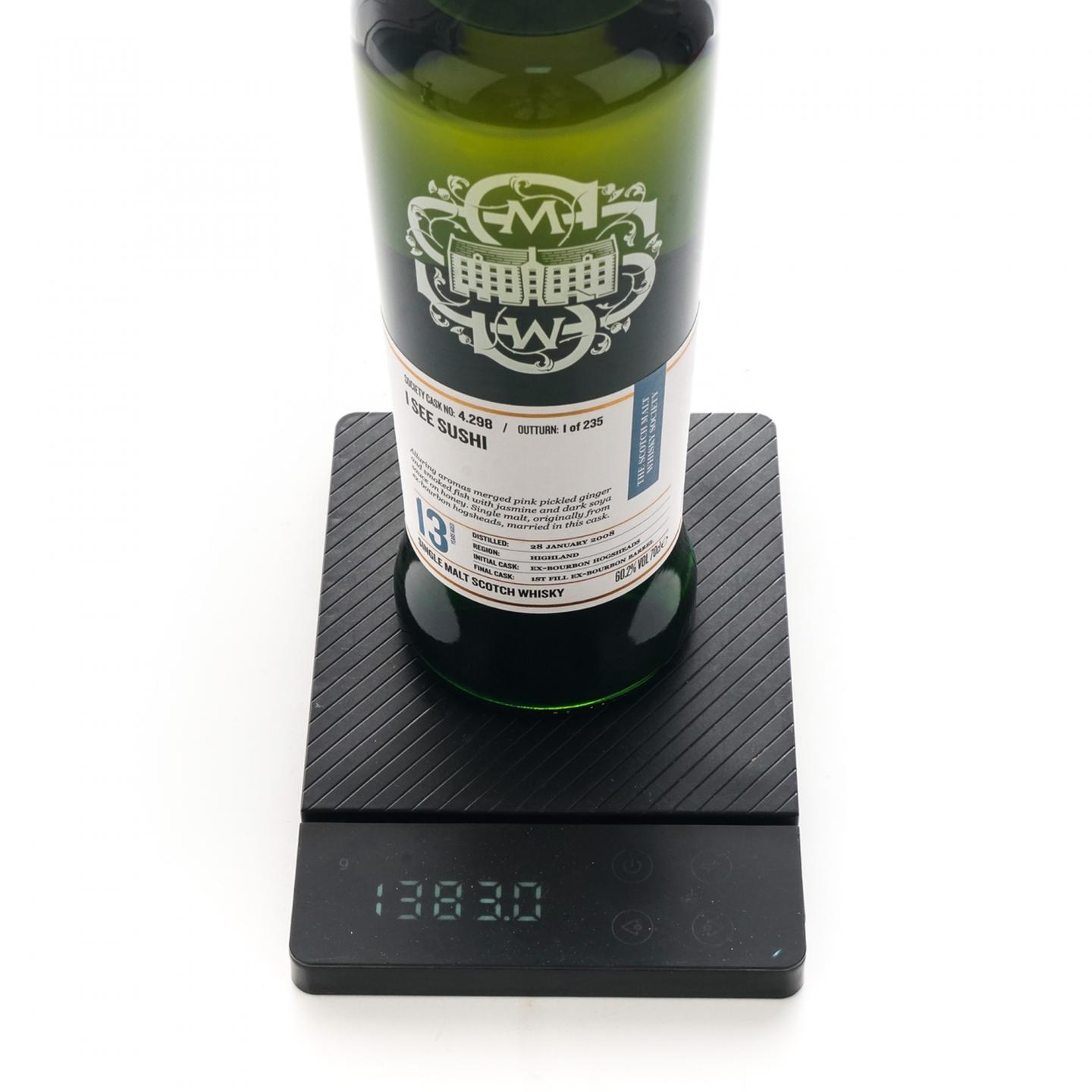 SMWS 4.298 高原骑士 13年 2008-2021
