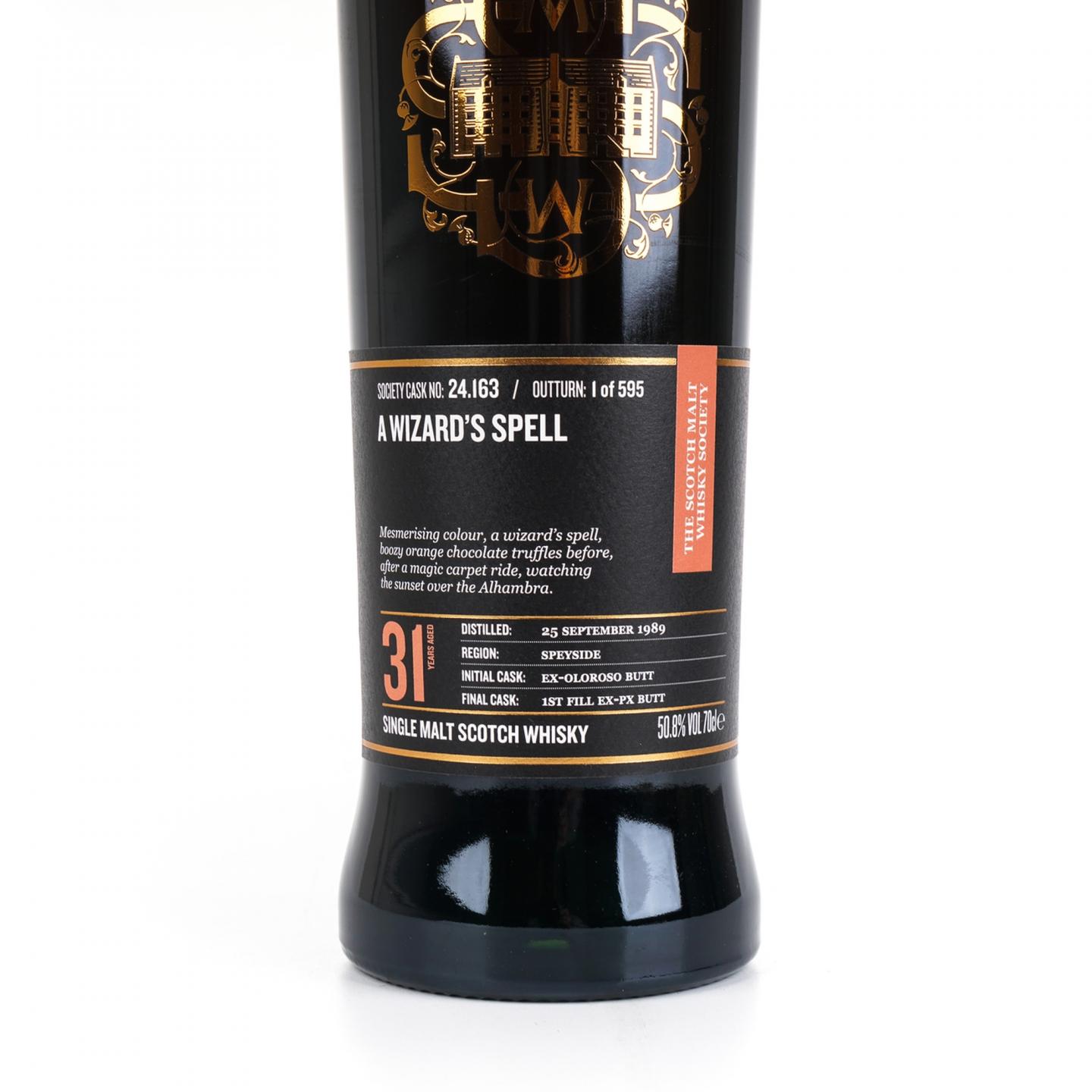 SMWS 24.163 麦卡伦 31年 1989 雪莉桶 行货