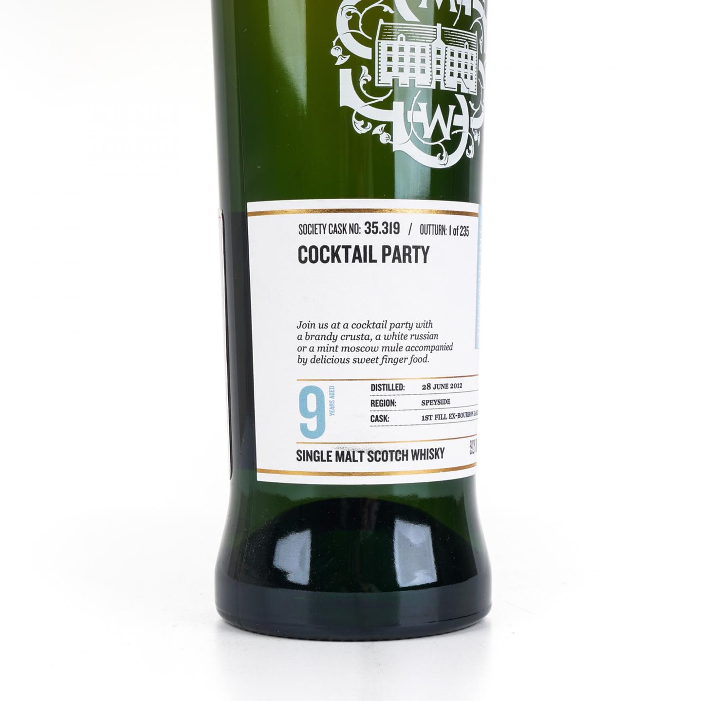 SMWS 35.319 格兰莫雷 9年 2012