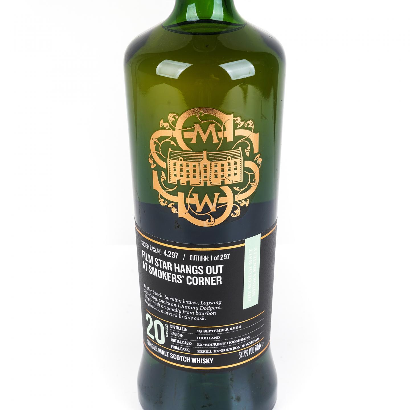 SMWS 4.297 高原骑士 20年 2000