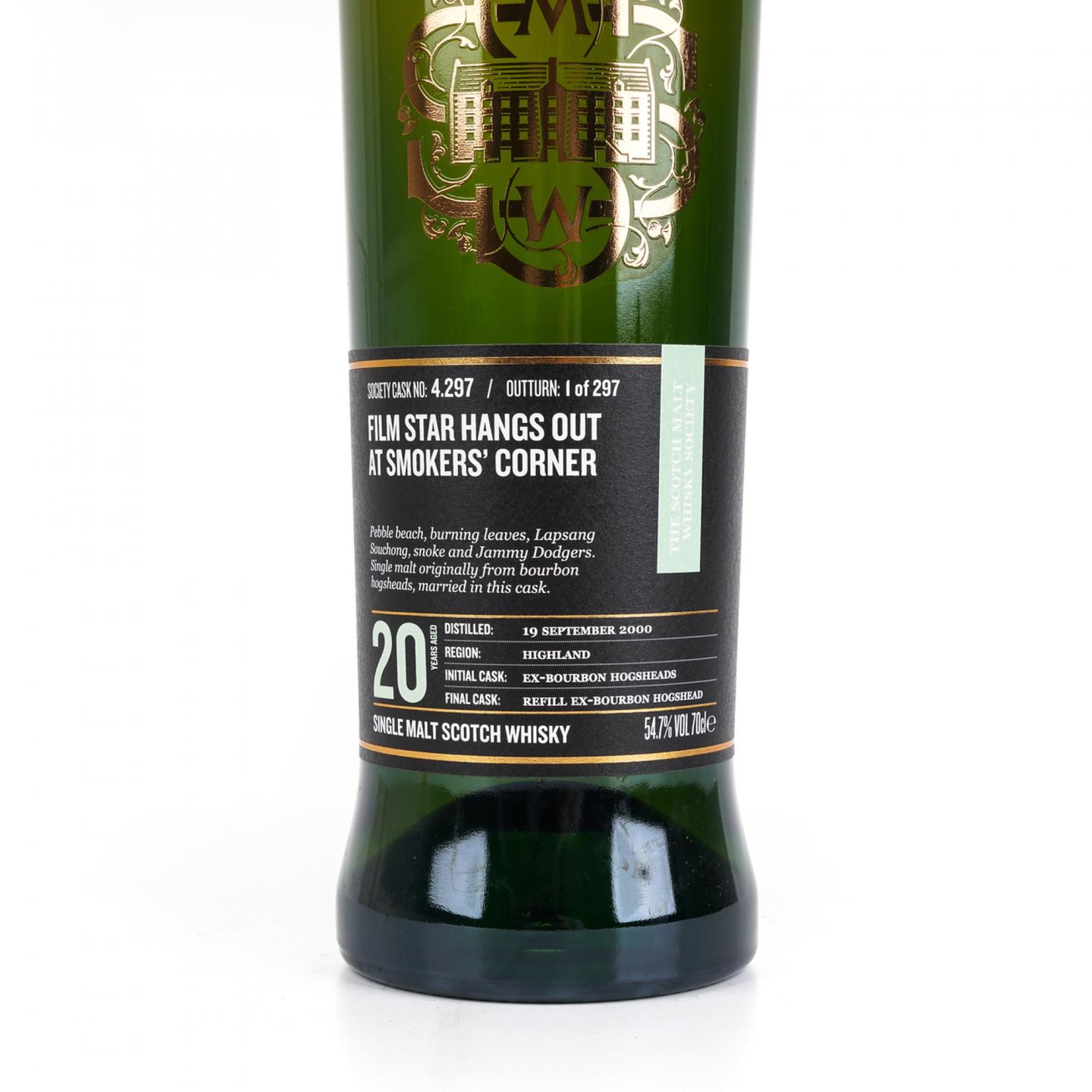 SMWS 4.297 高原骑士 20年 2000