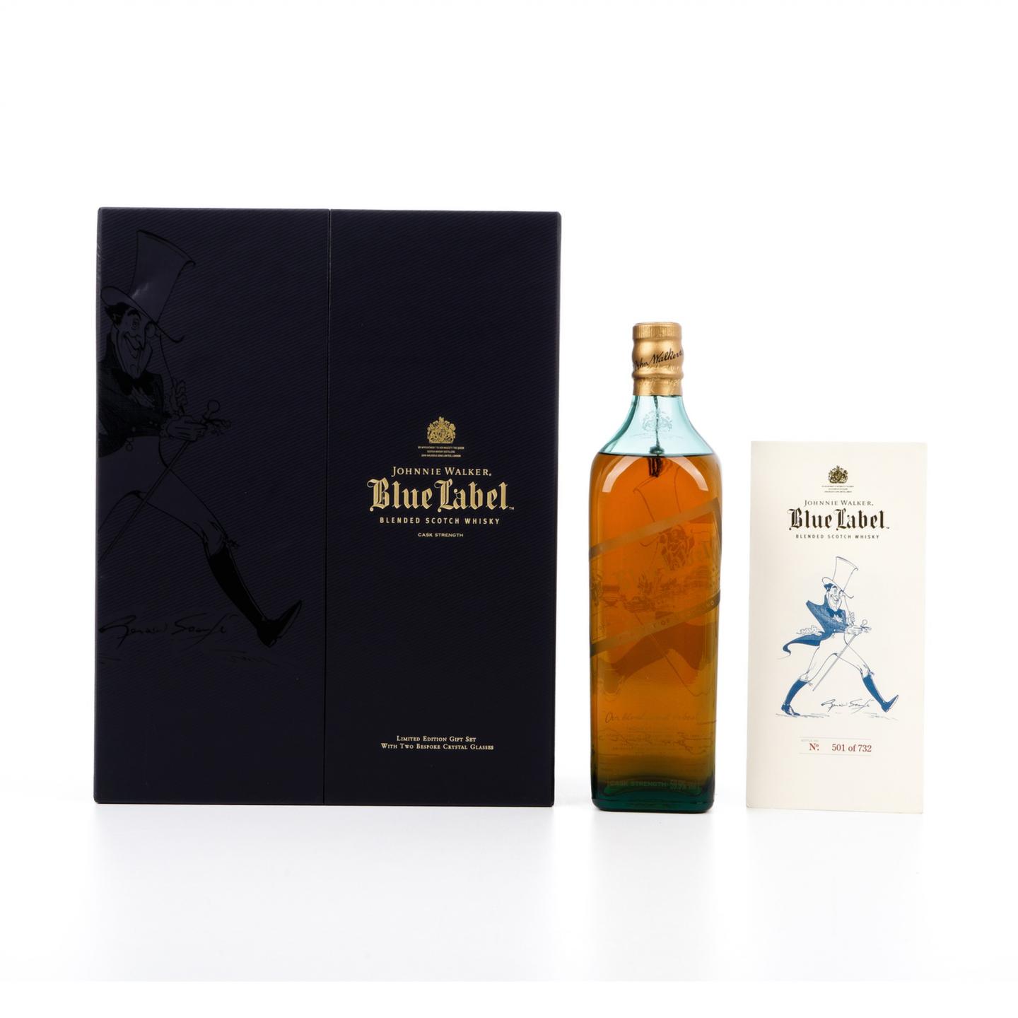 尊尼获加 蓝牌 2010 Jim Beveridge亲签版 750ml