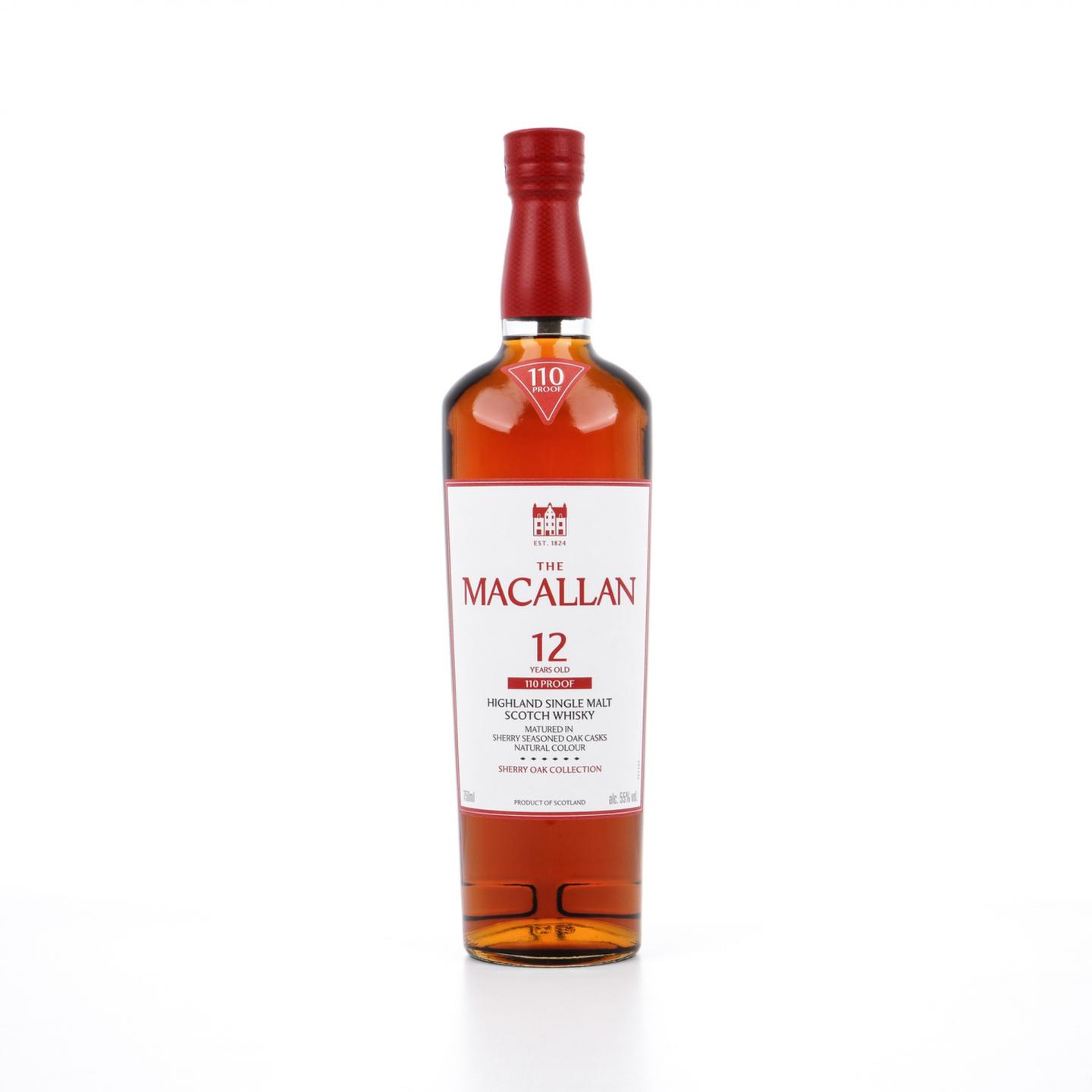 麦卡伦 12年 110 Proof 750ml