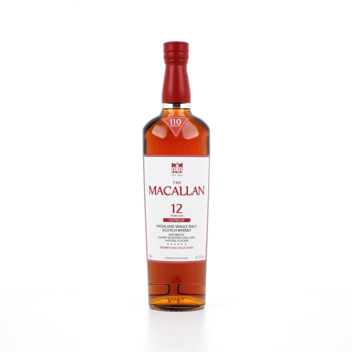 麦卡伦 12年 110 Proof 750ML