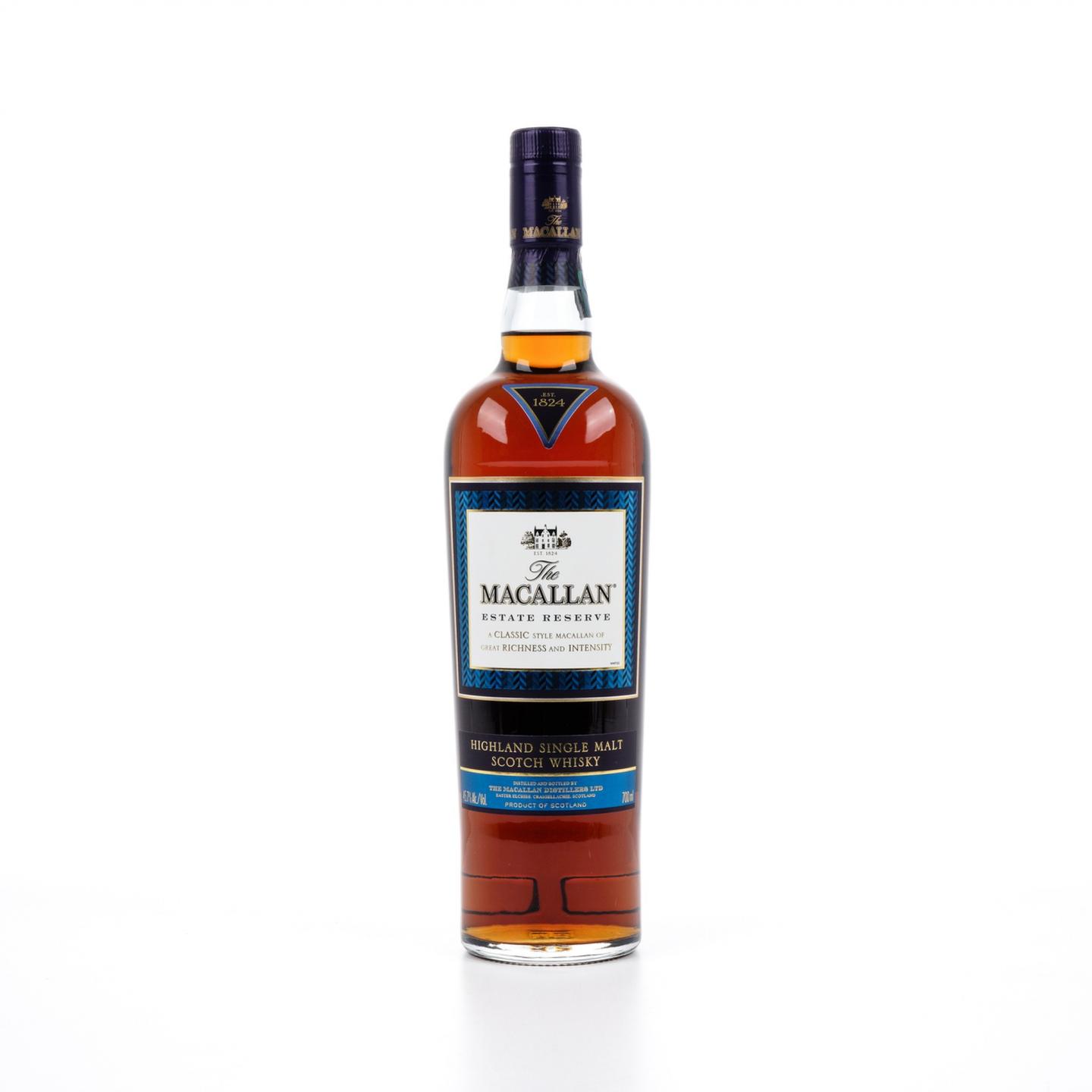 麦卡伦 1824 Estate Reserve 蓝标酒庄珍藏