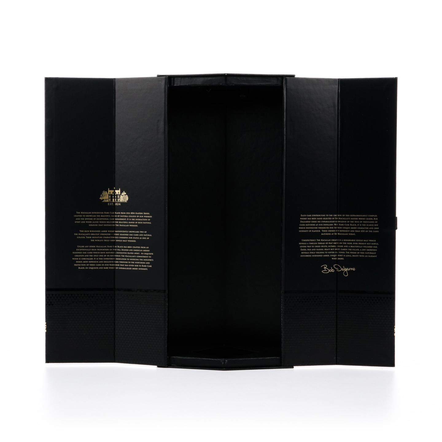 麦卡伦 黑钻 Rare Cask Black 1824系列