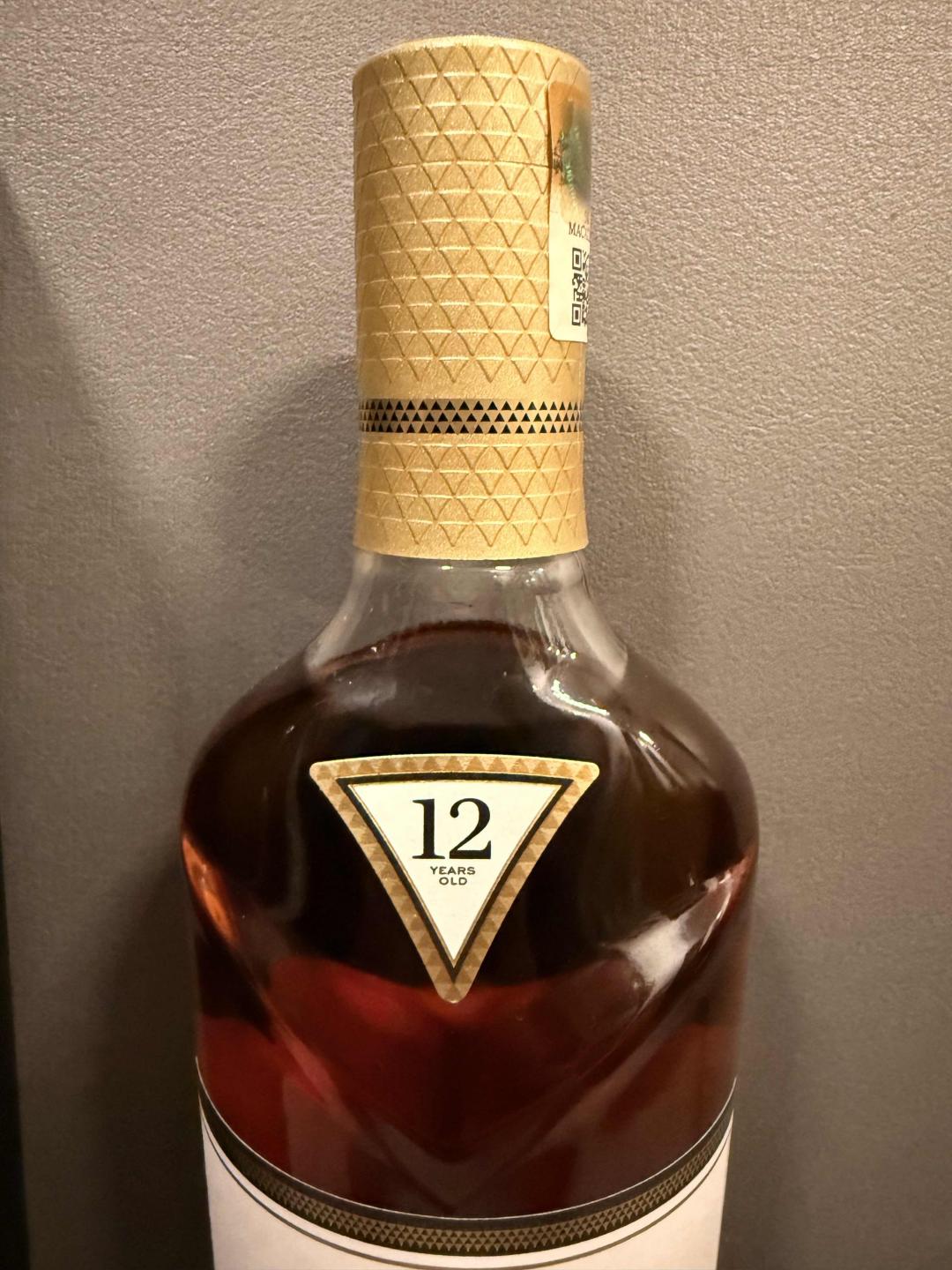 麦卡伦 12年 Sherry Oak 雪莉桶｜2020装瓶 斯佩塞德单一麦芽｜700ml｜40% ABV｜