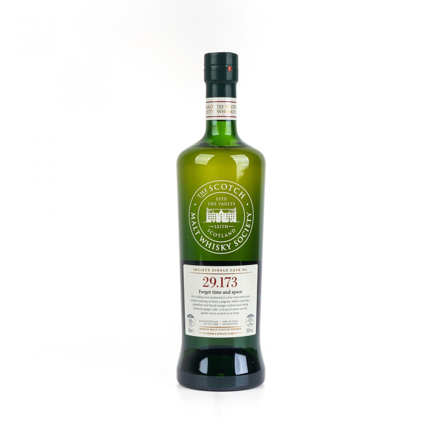 SMWS 29.173 拉弗格 16年 1999 单桶 忘却时空