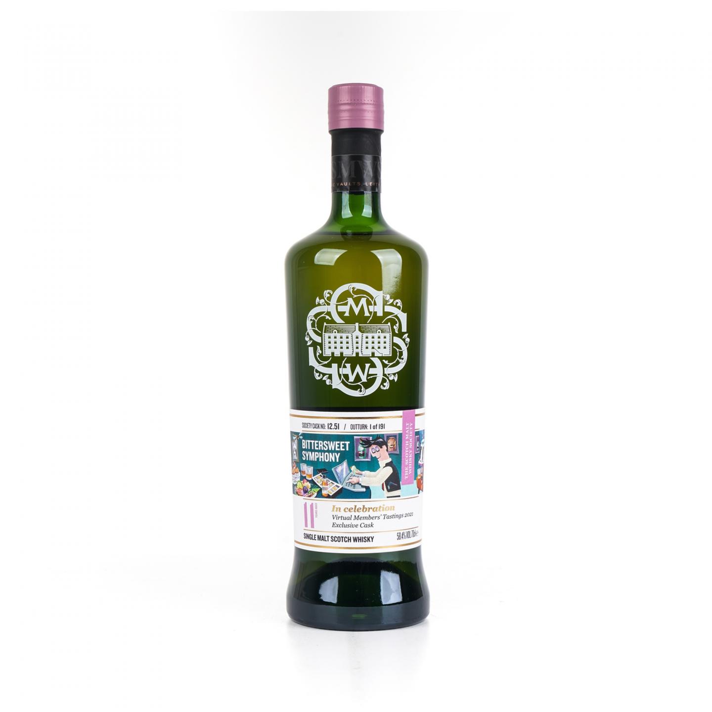 SMWS 12.51 本利亚克 11年 2021虚拟会员品鉴会 苦甜交响曲