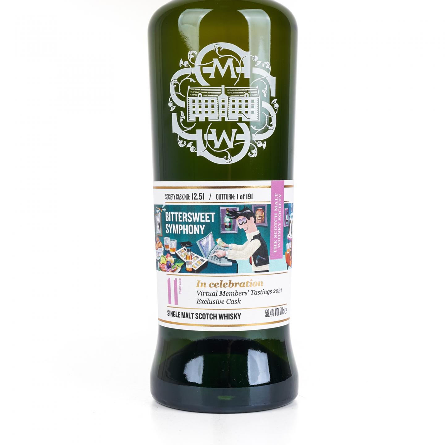 SMWS 12.51 本利亚克 11年 2021虚拟会员品鉴会 苦甜交响曲