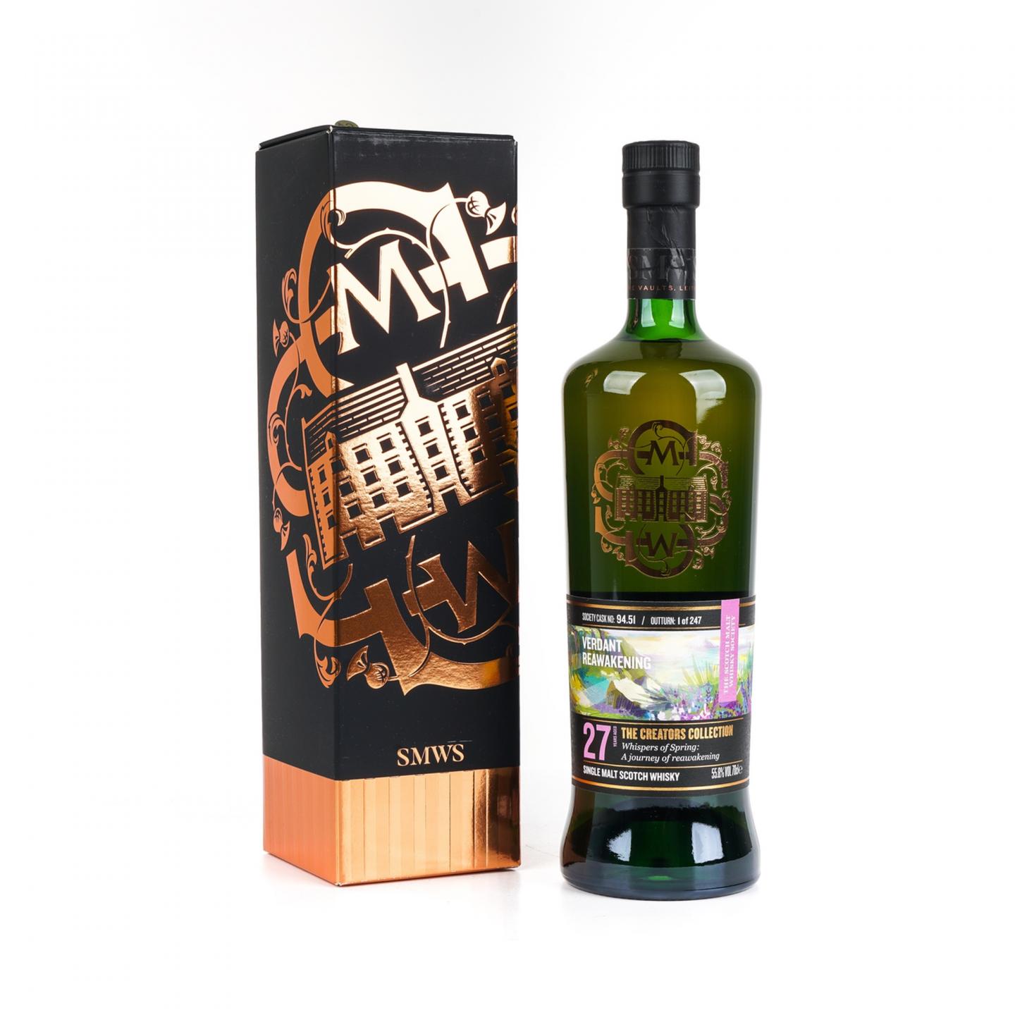 SMWS 94.51 费特凯恩 27年 2025 翠绿复苏
