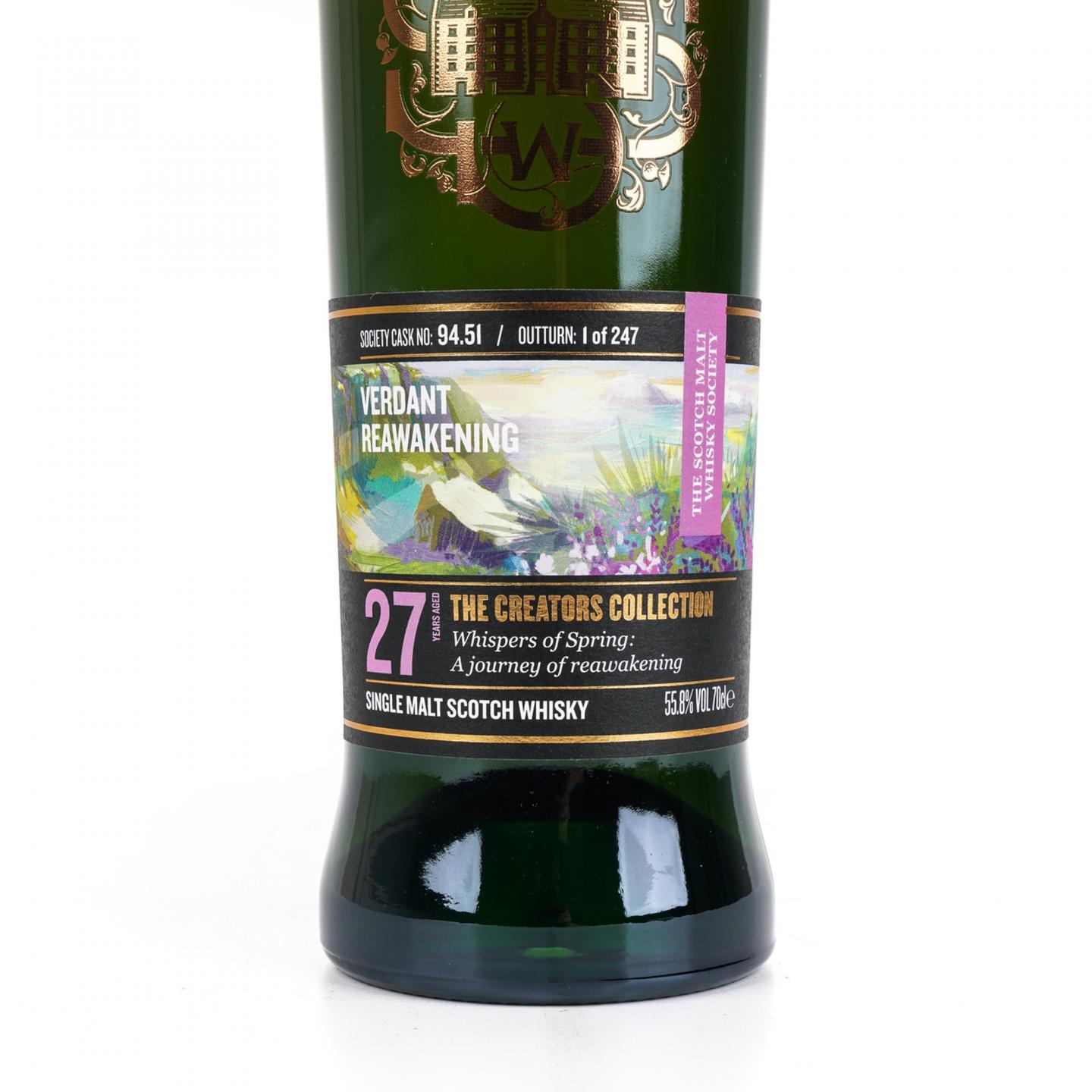 SMWS 94.51 费特凯恩 27年 2025 翠绿复苏