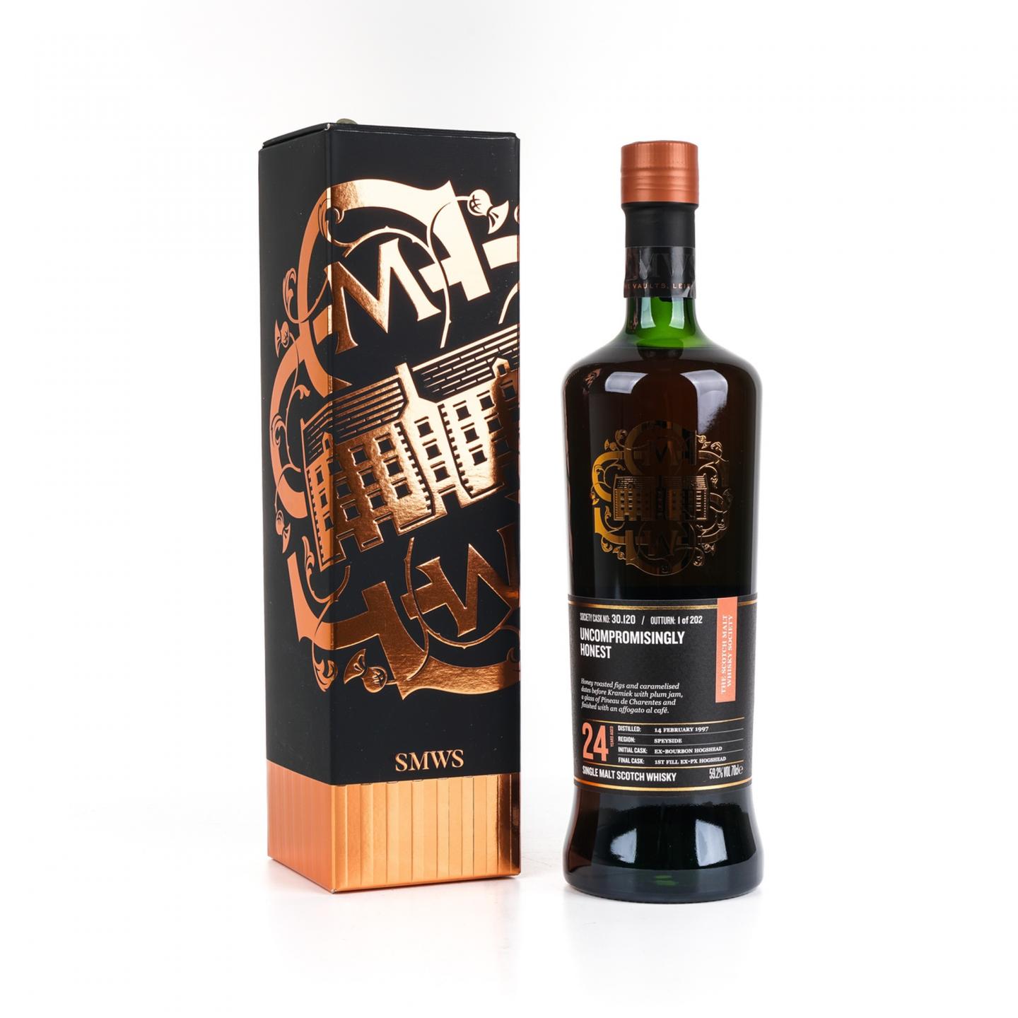 SMWS 30.120 格兰路思 24年 1997 毫不妥协的纯粹 行货