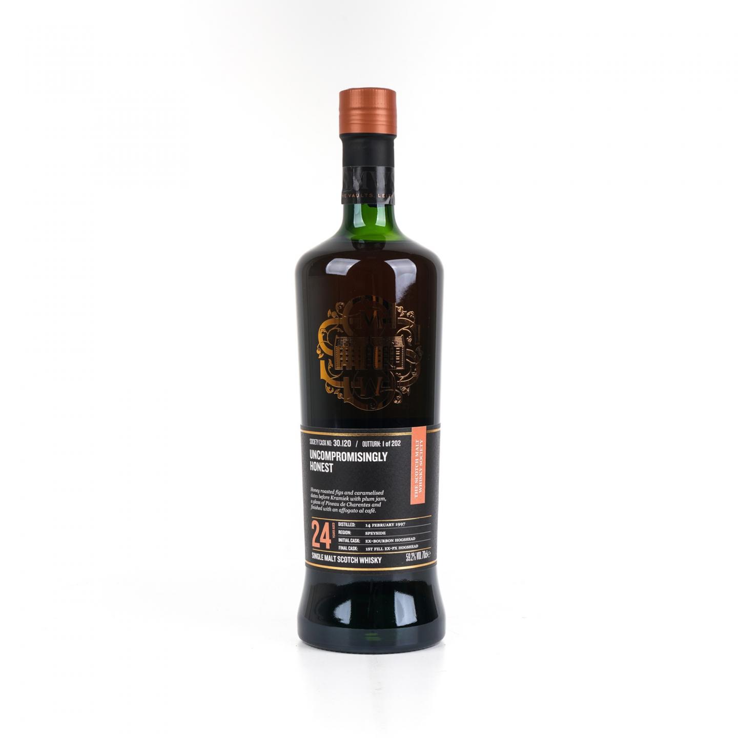 SMWS 30.120 格兰路思 24年 1997 毫不妥协的纯粹 行货