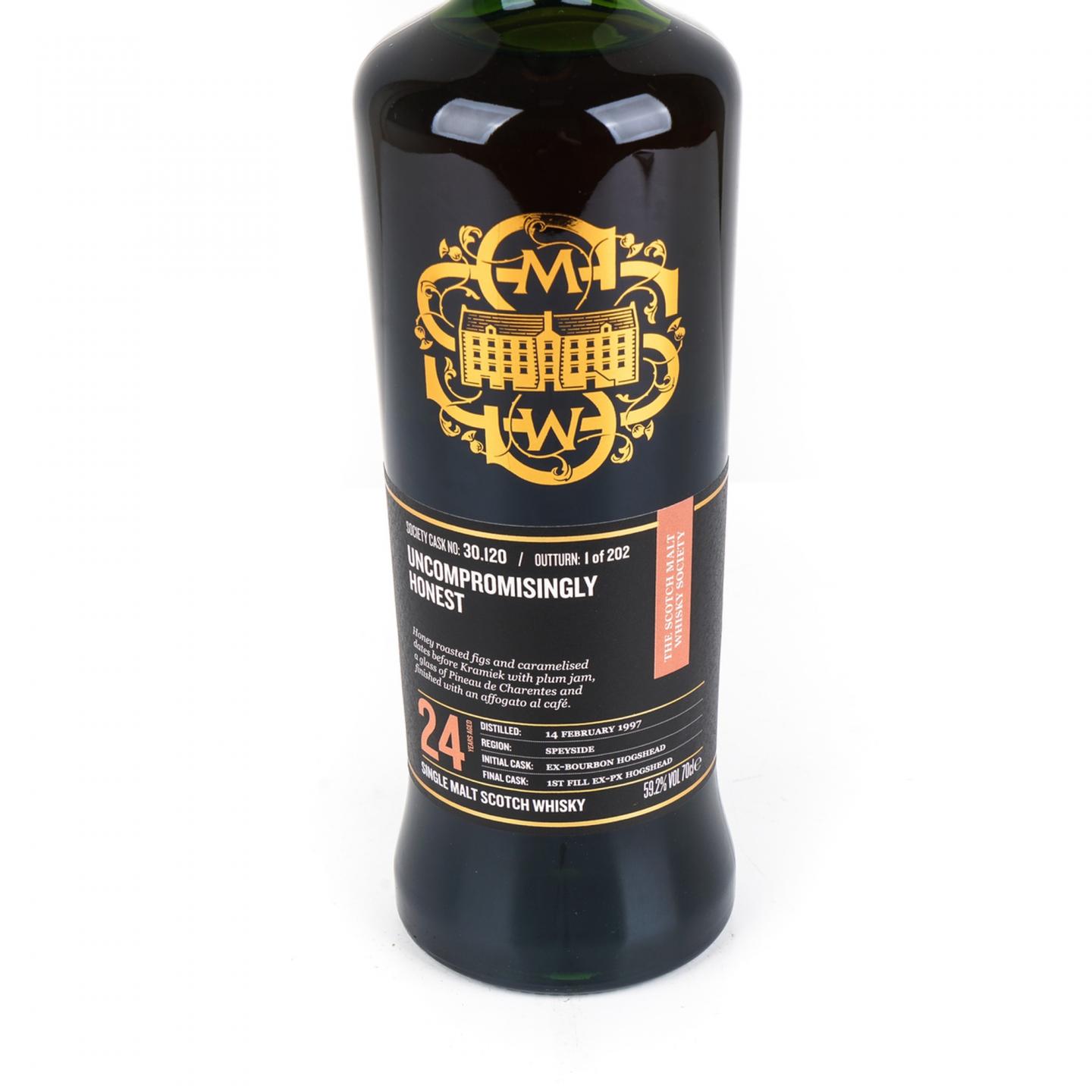 SMWS 30.120 格兰路思 24年 1997 毫不妥协的纯粹 行货