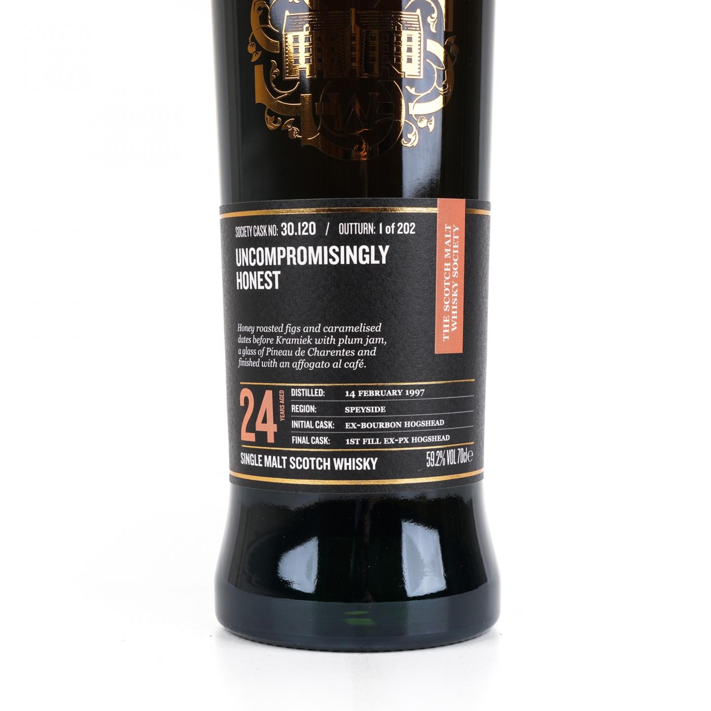 SMWS 30.120 格兰路思 24年 1997 毫不妥协的纯粹 行货