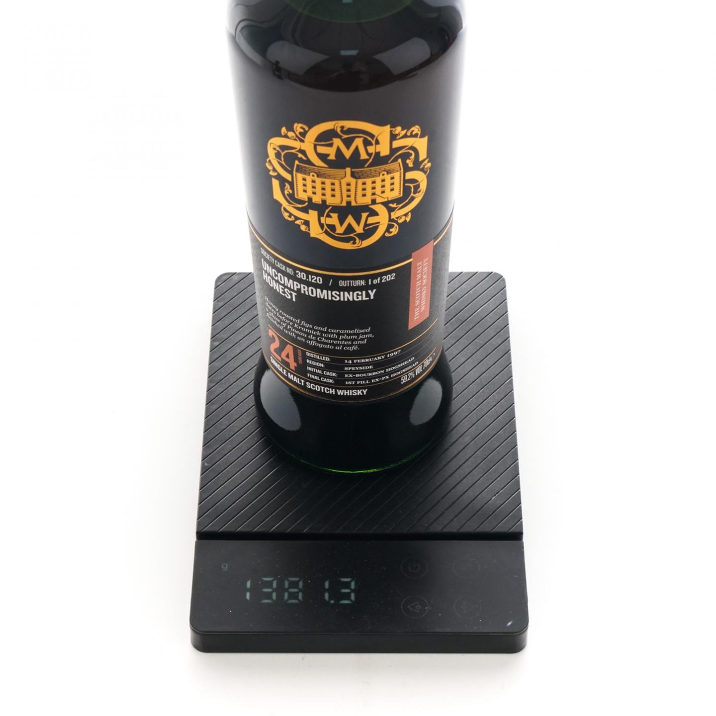 SMWS 30.120 格兰路思 24年 1997 毫不妥协的纯粹 行货