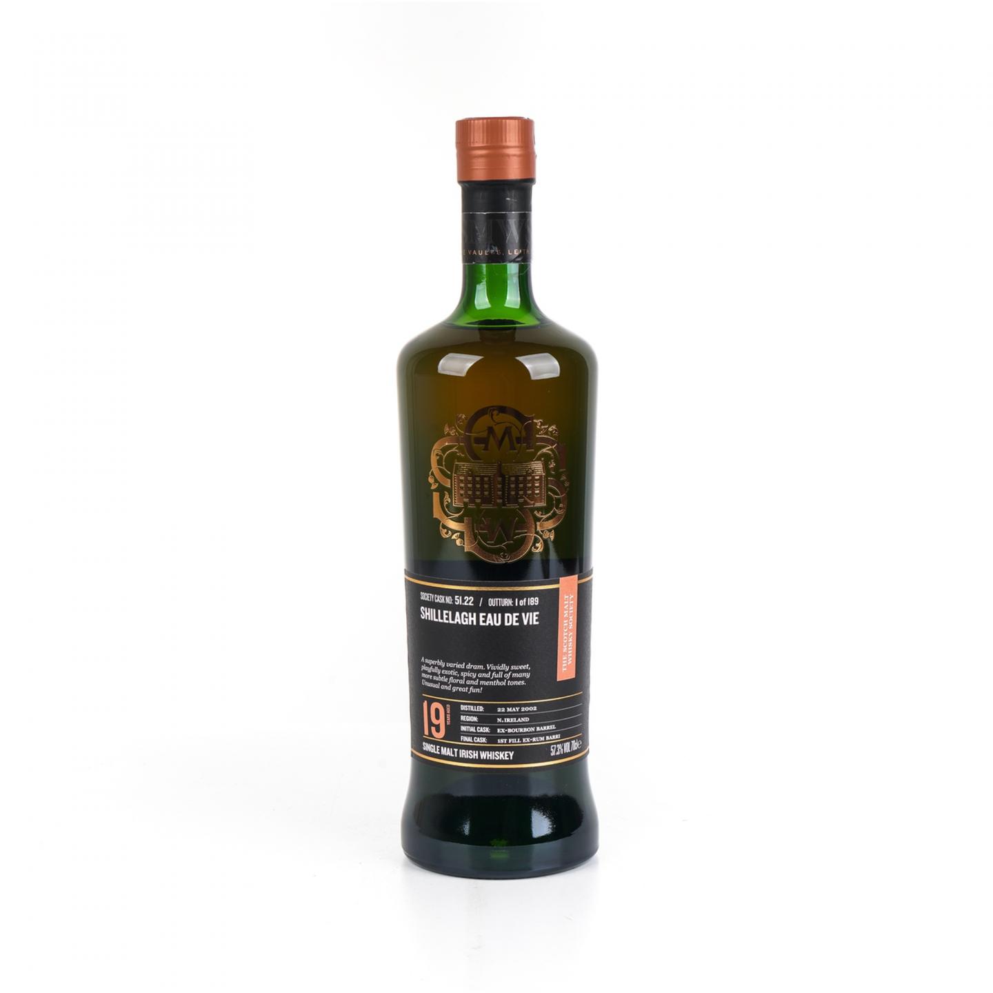 SMWS 51.22 布什米尔 19年 2002 什莱拉格生命之水