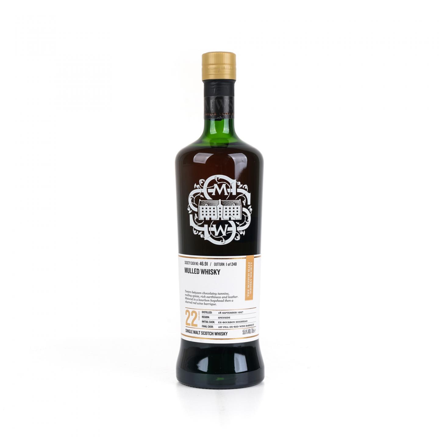 SMWS 46.91 格兰洛西 22年 1997 红酒桶后熟