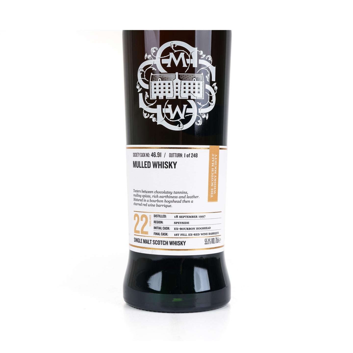 SMWS 46.91 格兰洛西 22年 1997 红酒桶后熟