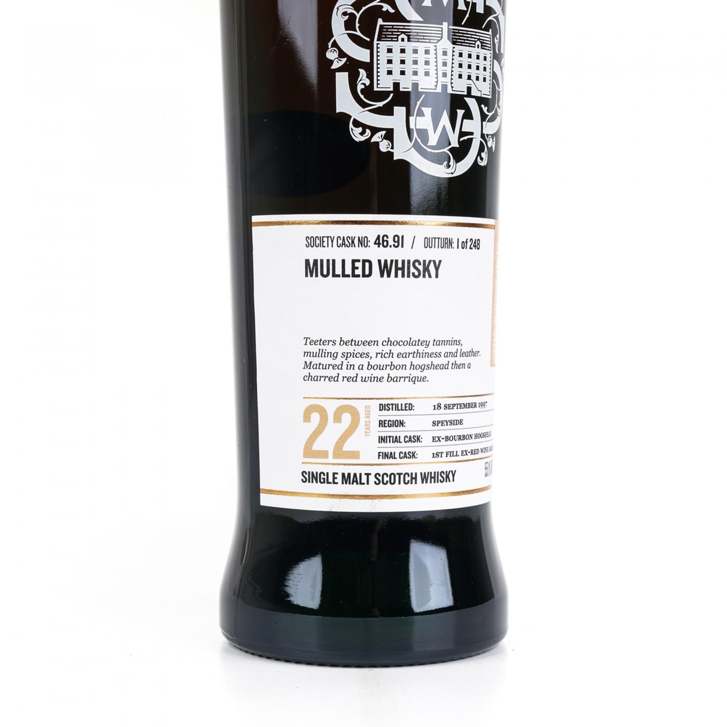 SMWS 46.91 格兰洛西 22年 1997 红酒桶后熟