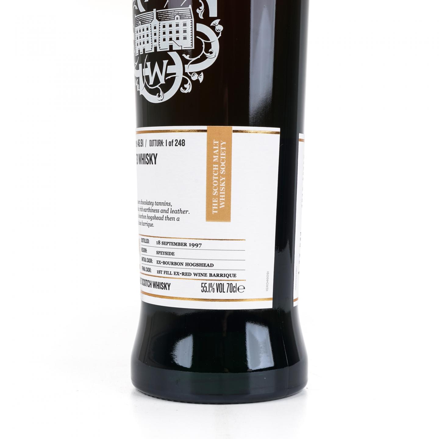 SMWS 46.91 格兰洛西 22年 1997 红酒桶后熟