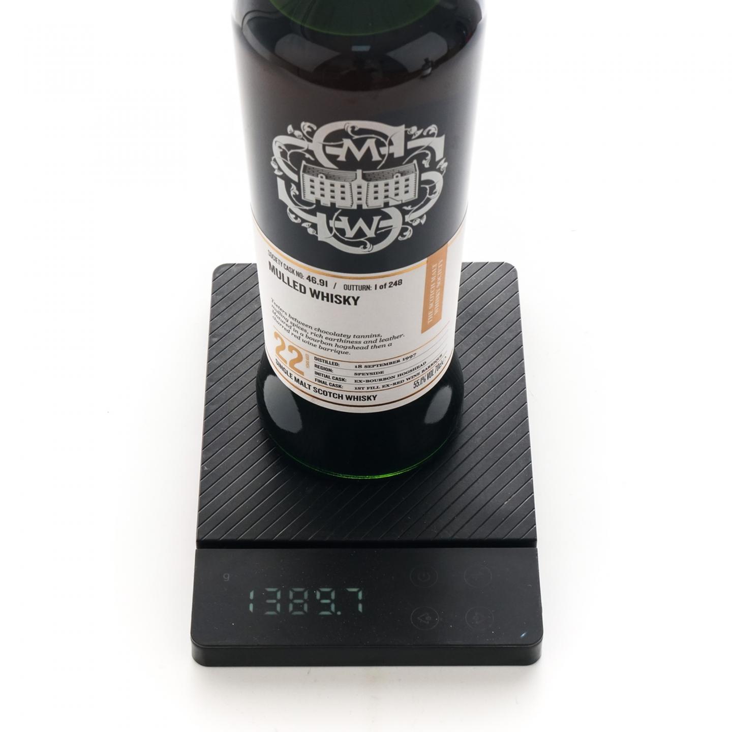 SMWS 46.91 格兰洛西 22年 1997 红酒桶后熟