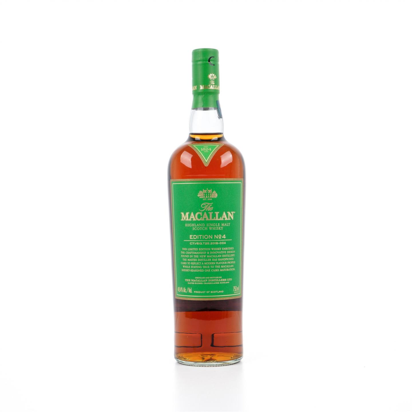 麦卡伦 Edition No.4 绿标 750ml