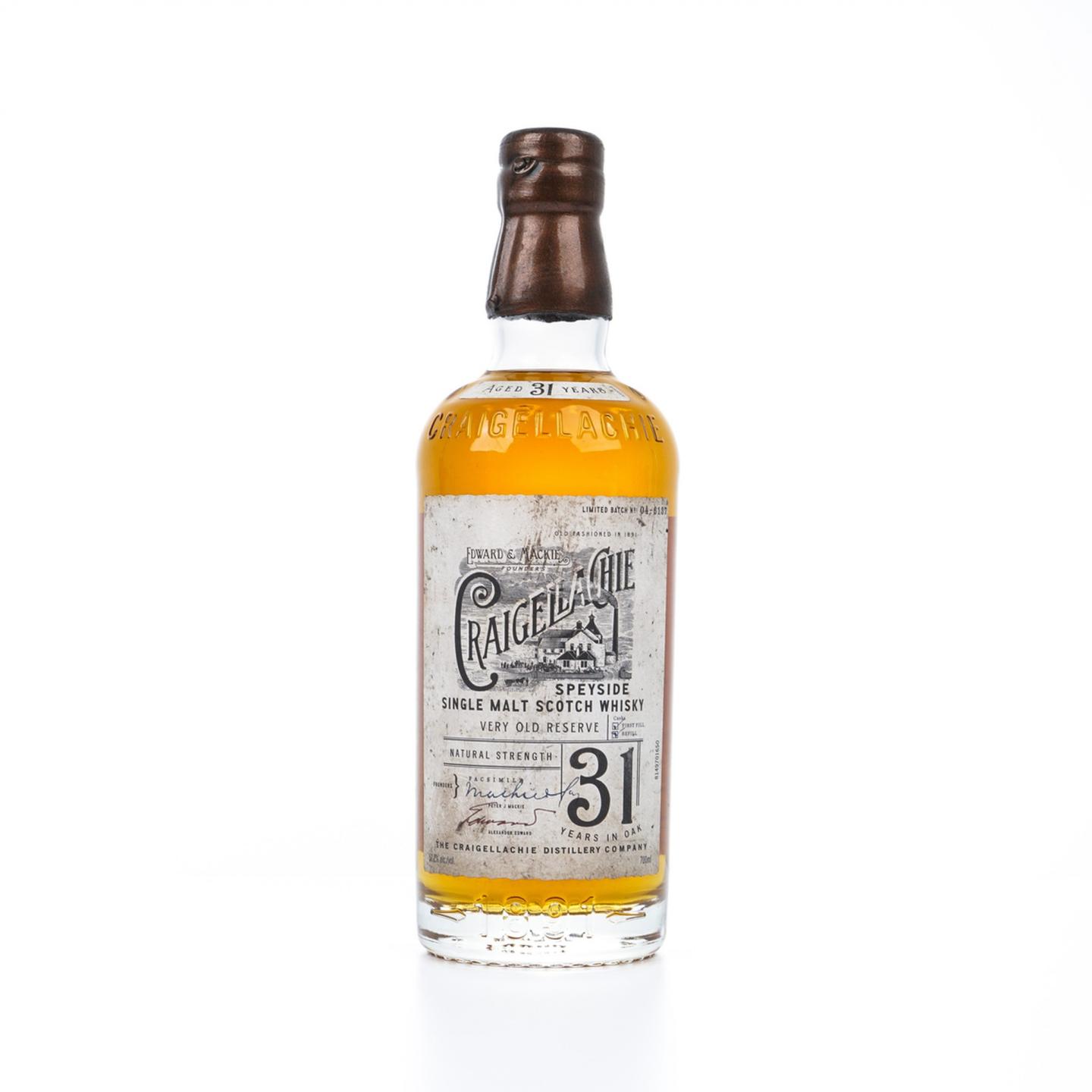 克莱拉奇 31年 Very Old Reserve 桶强